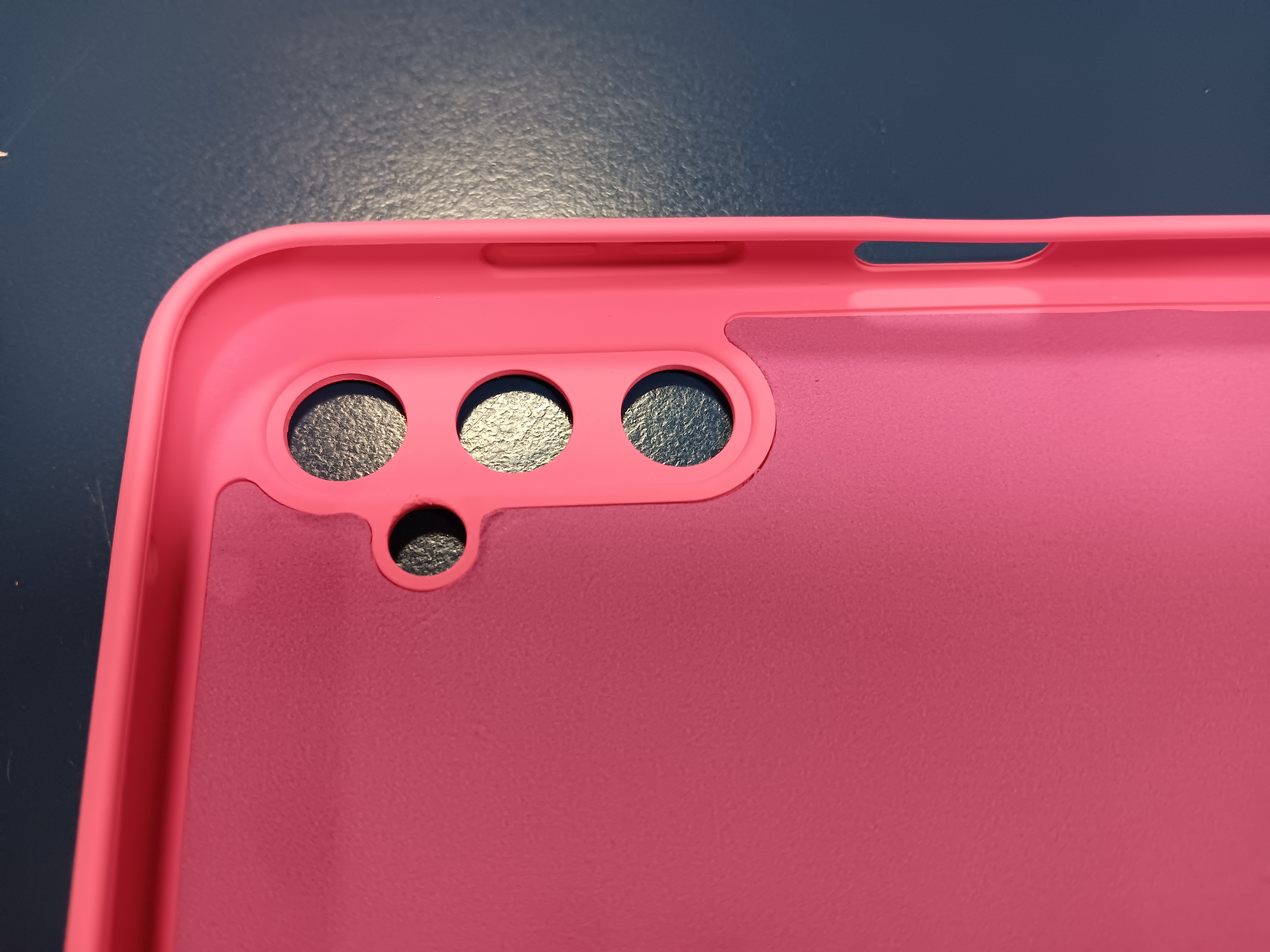 Husa Joyshell pentru Samsung Galaxy A14, SIlicon Catifelat Cu Interior Microfibra, Protectie la Camere, Albastru