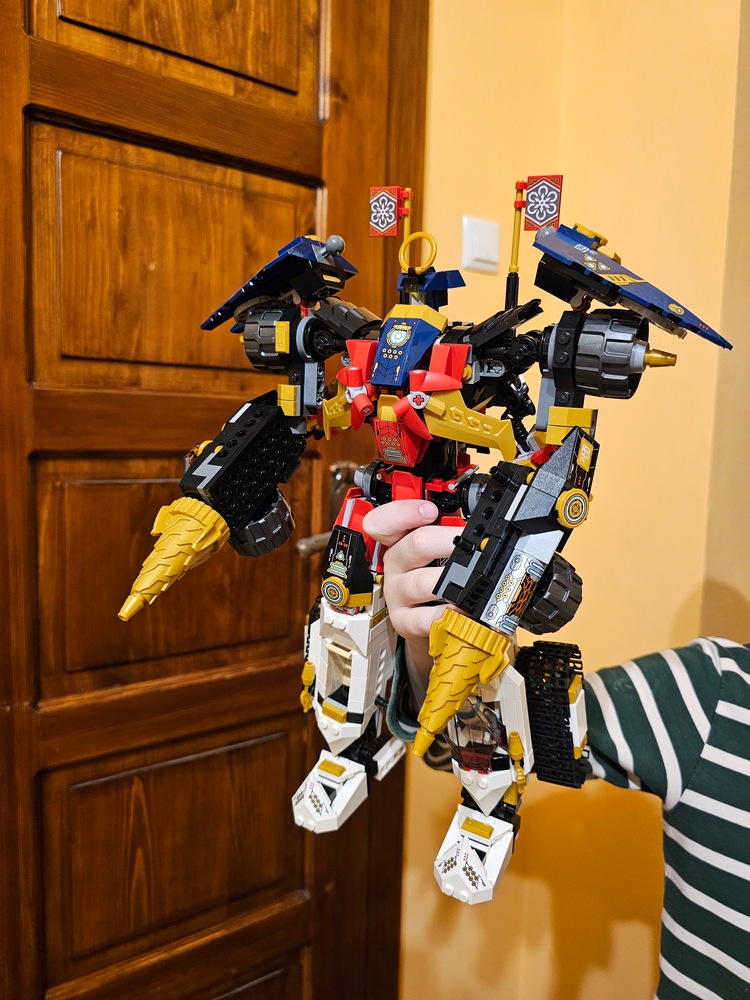 LEGO® NINJAGO - Robot Ninja Ultra Combo 71765, 1104 piese - eMAG.ro