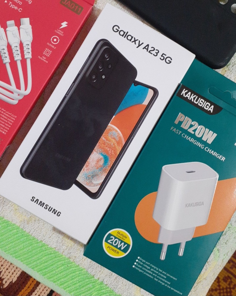 Telefon mobil Samsung Galaxy A23, 4GB RAM, 64GB, 5G, Light Blue