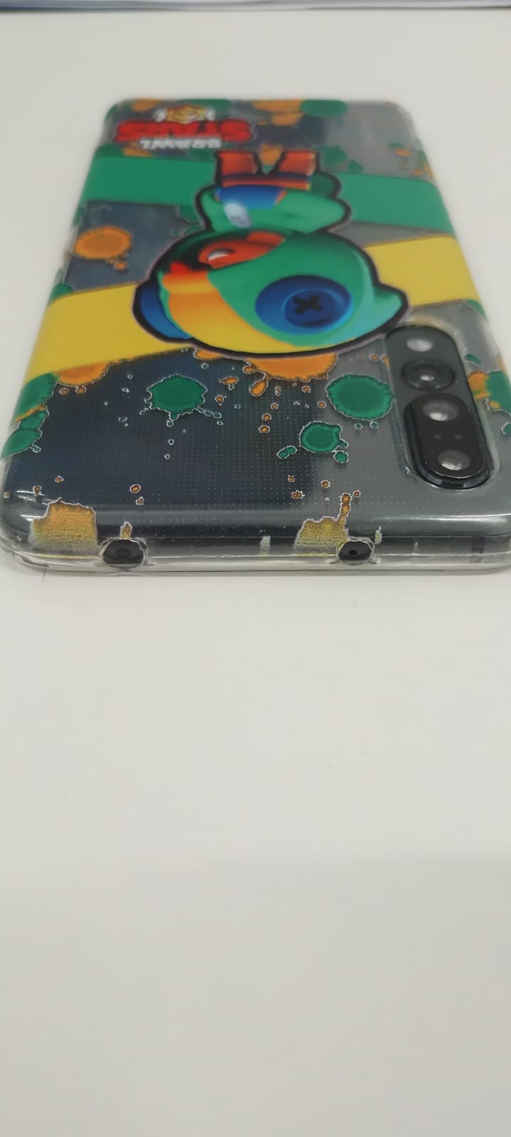 Husa Brawl Stars Leon, pentru Huawei P20 Pro, rezistenta la uzura, anti-alunecare, din silicon Premium, 647
