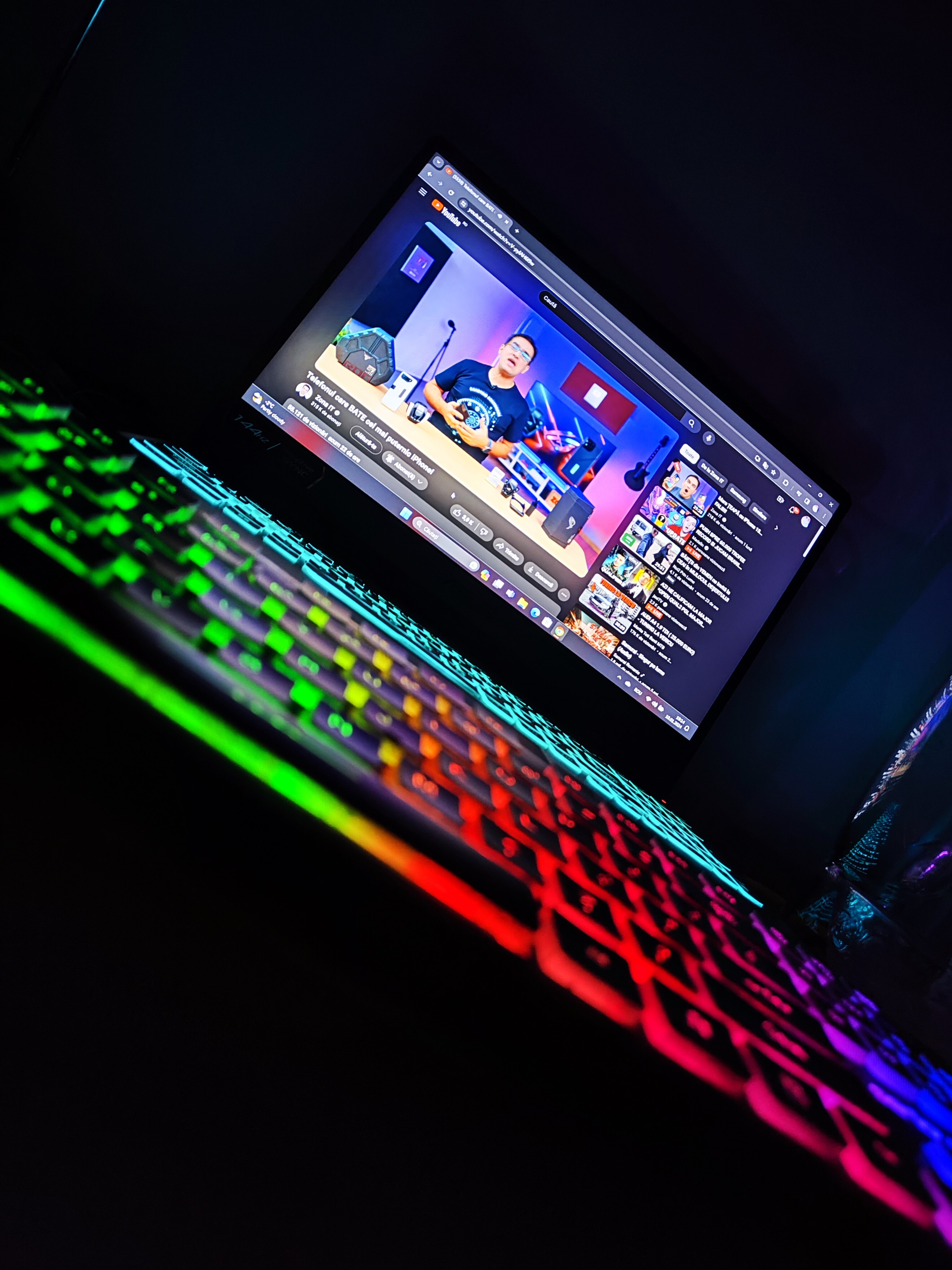 Laptop Gaming ASUS TUF F15 FX506HC cu procesor Intel® Core™ i5-11400H pana la 4.50 GHz, 15.6", Full HD, IPS, 144Hz, 8GB, 1TB SSD, NVIDIA® GeForce RTX™ 3050 4GB, No OS TGP 75W, Graphite Black