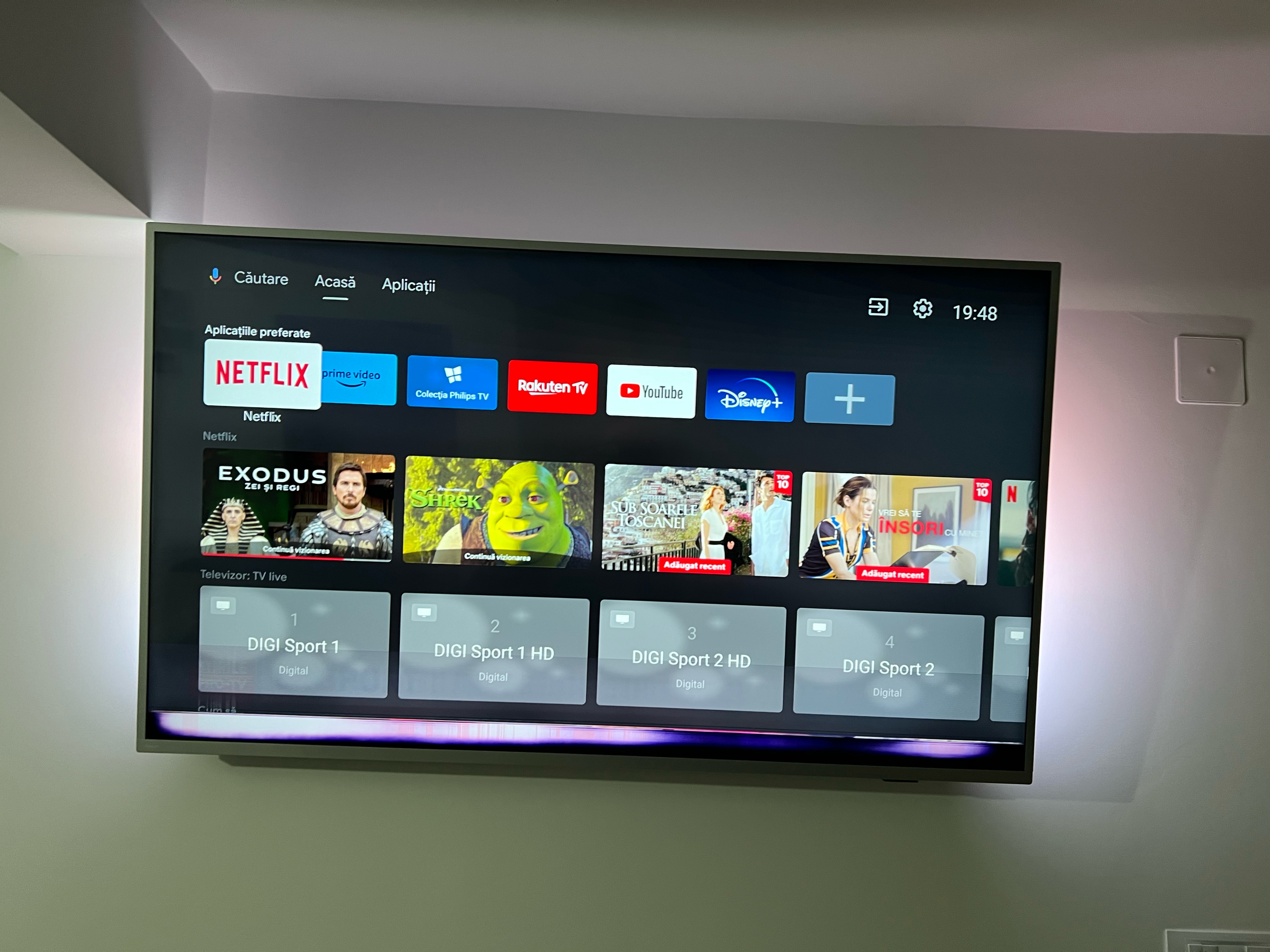 Televizor Philips Ambilight The One LED 50PUS8507, 126 cm, Smart Android, 4K Ultra HD, Clasa F