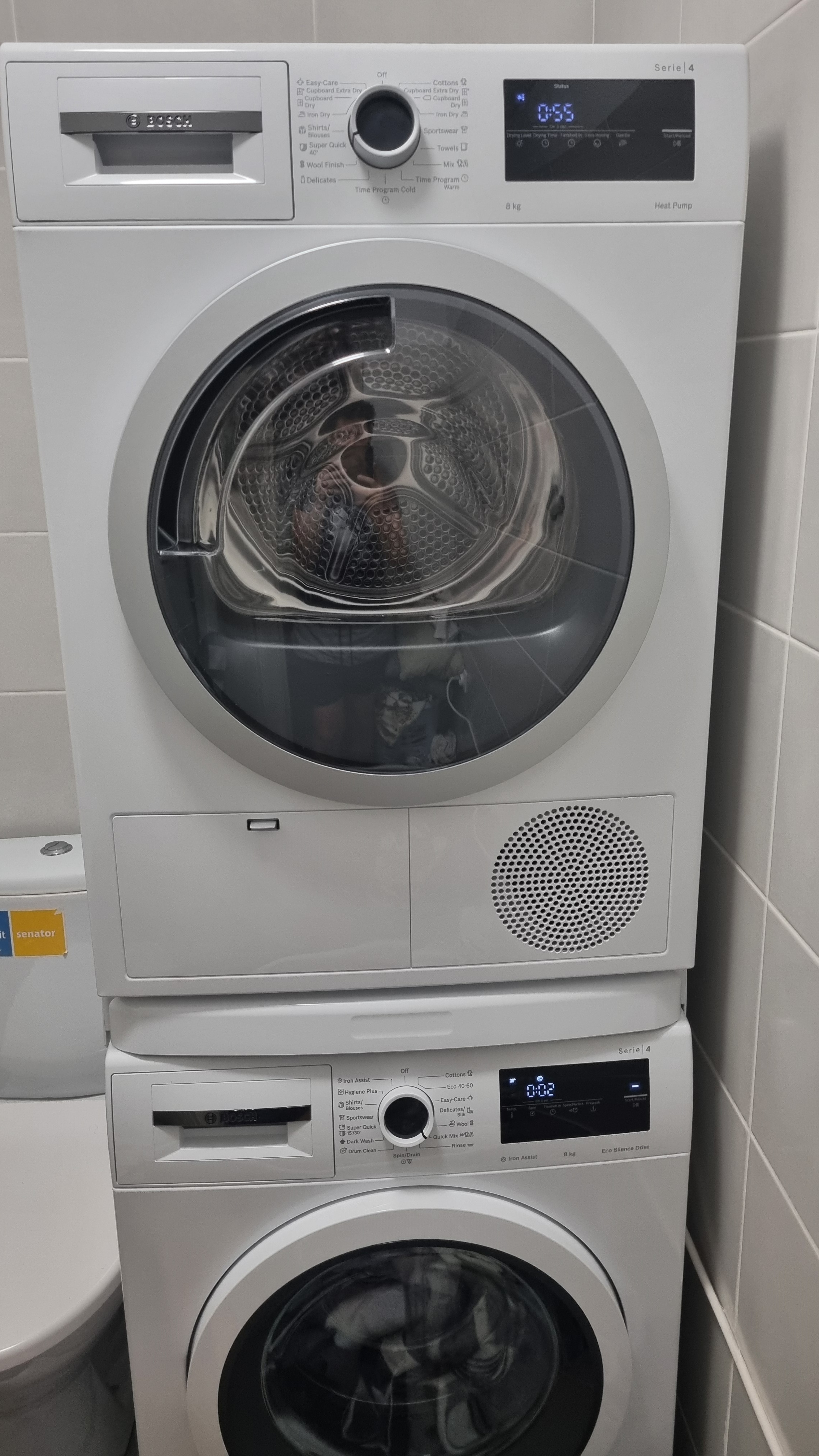 Masina de spalat rufe Bosch WAN24170BY, 8 kg, 1200 RPM, Clasa A, EcoSilence Drive, Alb