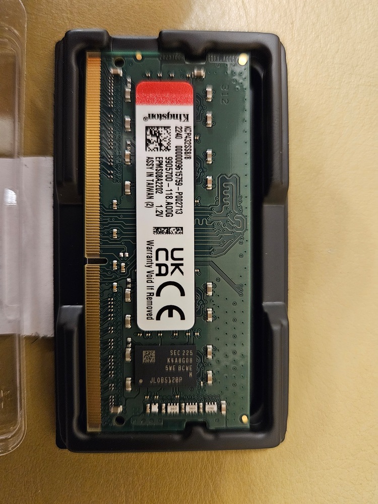 Memorie Laptop Kingston, KCP432SS8/8, 8GB, DDR4, 3200MHz CL22