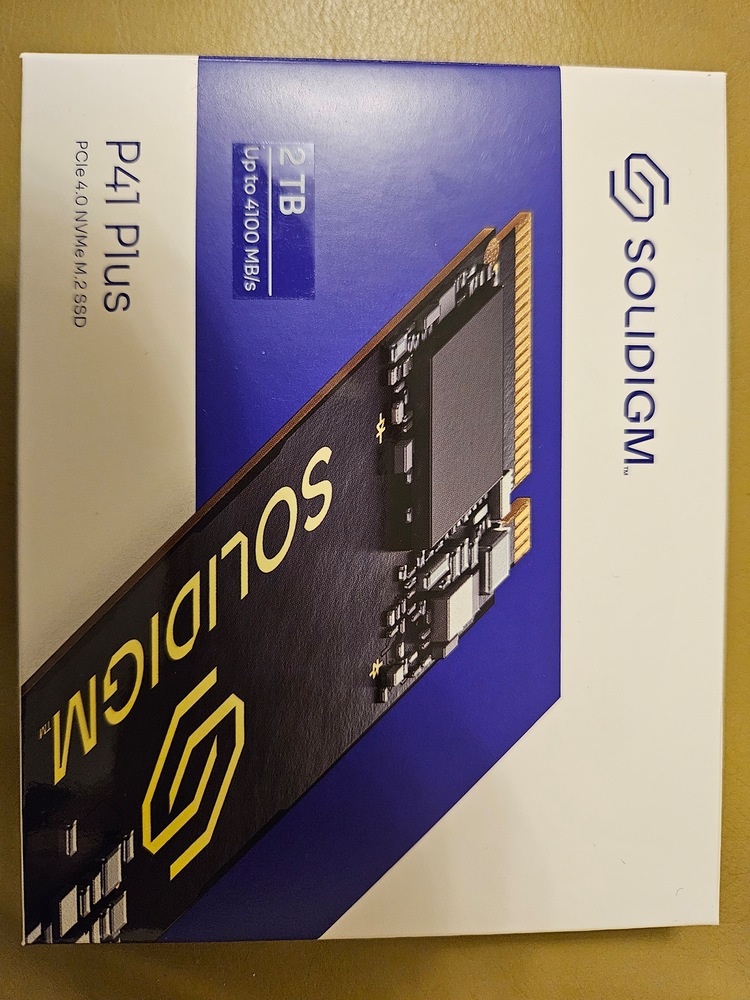 Solid State Drive (SSD) Solidigm™ P41 Plus Series, 2.0TB, M.2 80mm