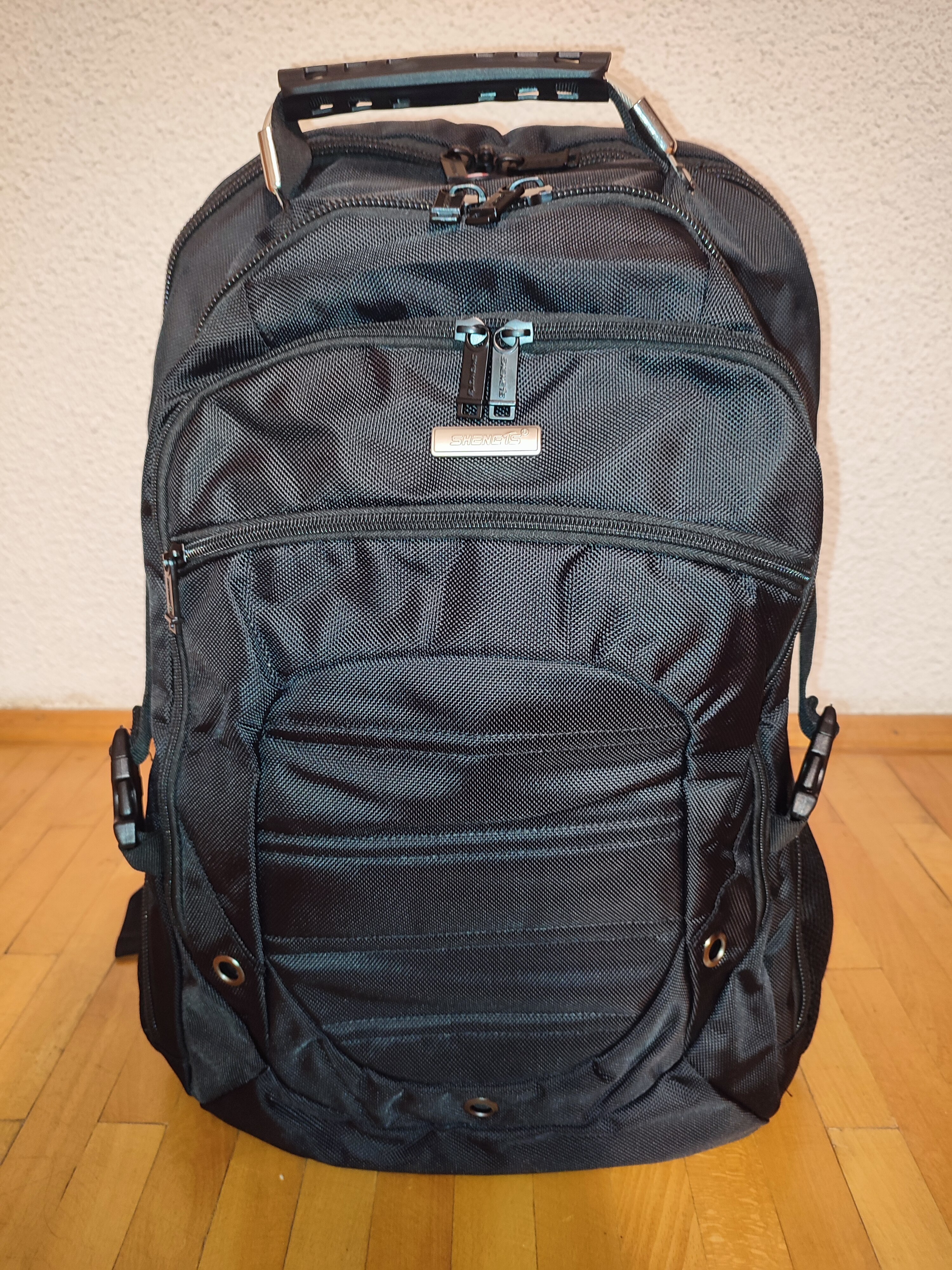 Rucsac Laptop ShengTS, 19", Negru