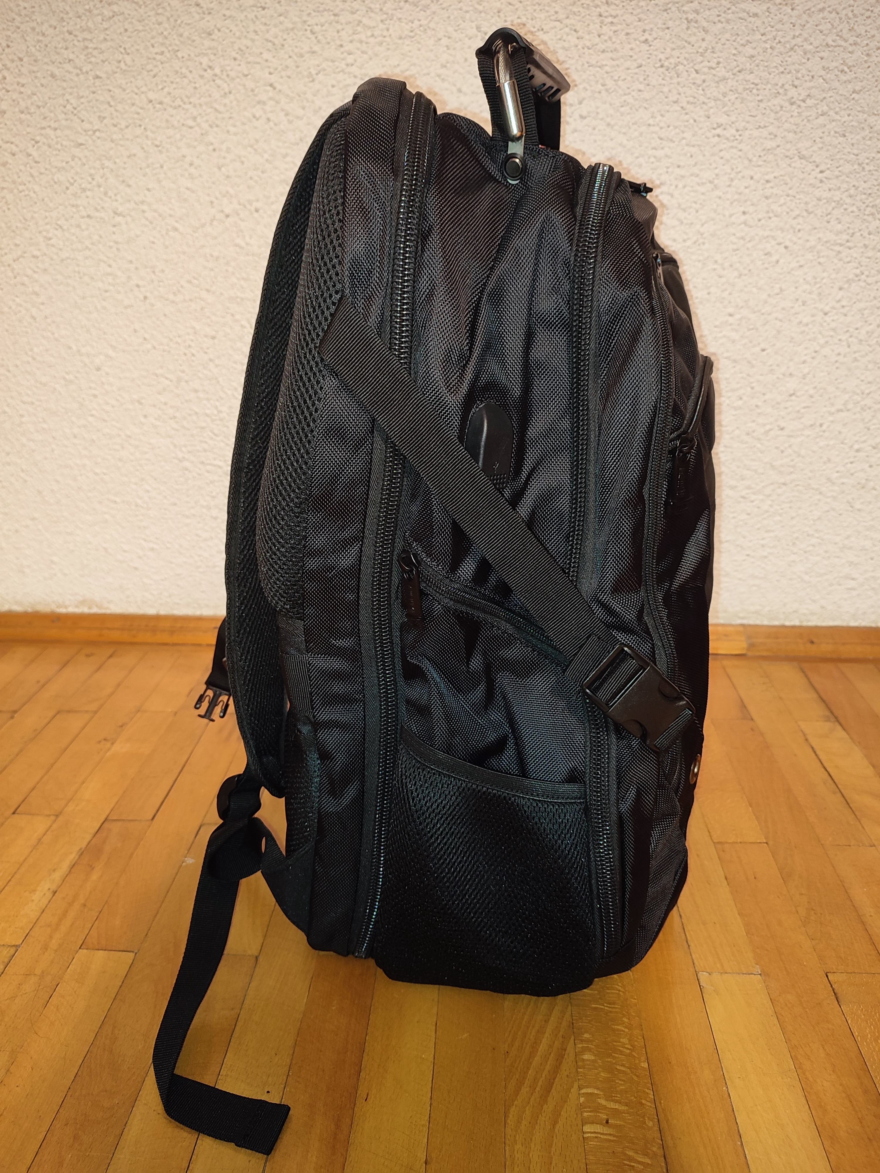 Rucsac Laptop ShengTS, 19", Negru