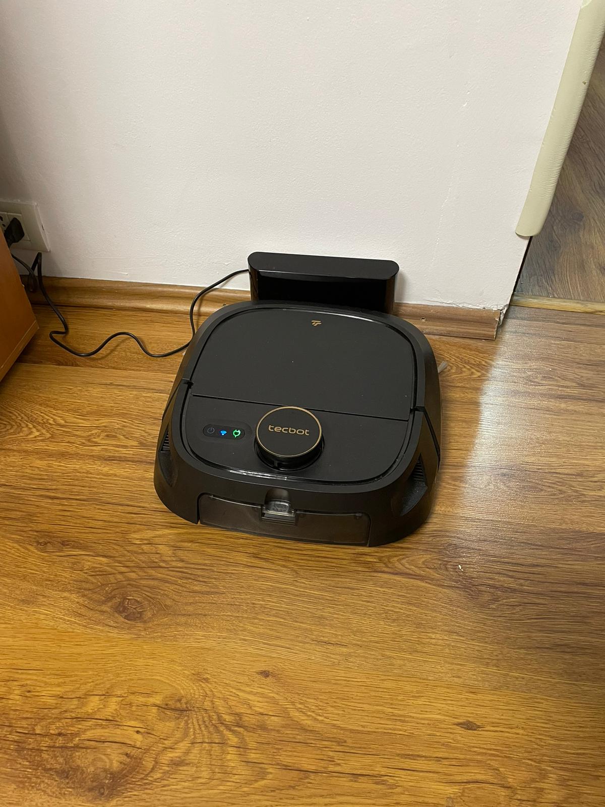 Aspirator Robot Auto Spalare Clatire Tecbot M1, Negru