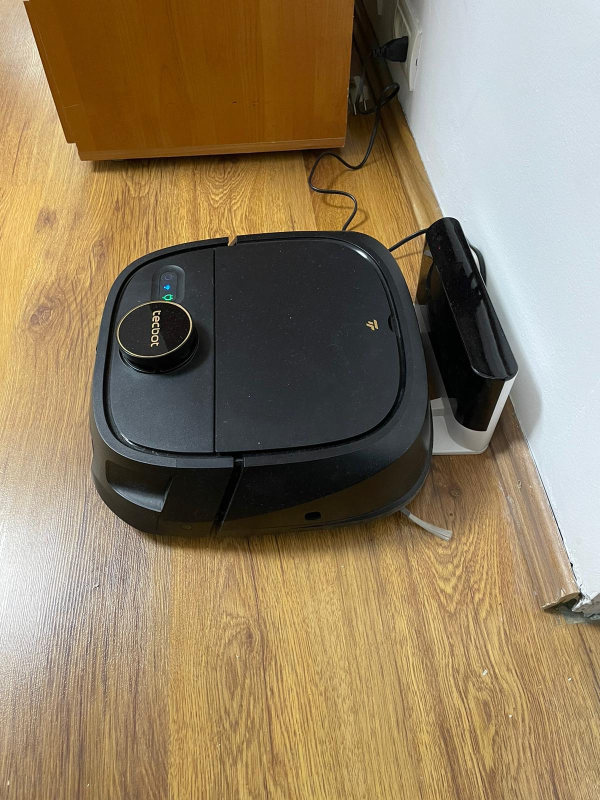 Aspirator Robot Auto Spalare Clatire Tecbot M1, Negru