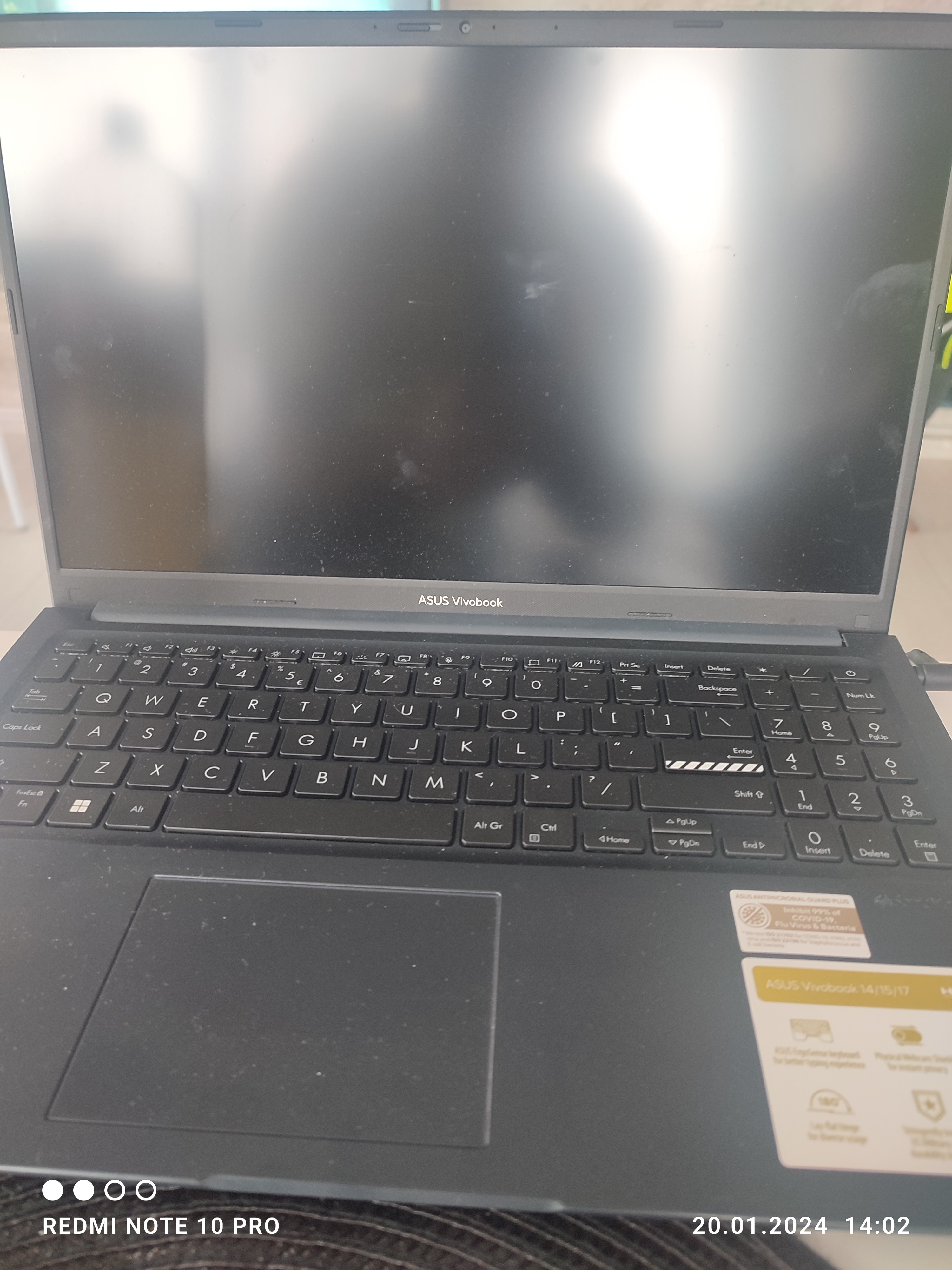 Laptop ASUS VivoBook 15 X1504ZA cu procesor Intel® Core™ i7-1255U pana la 4.70 GHz, 15.6", Full HD, IPS, 16GB, 512GB SSD, Intel Iris Xe Graphics, No OS, Quiet Blue