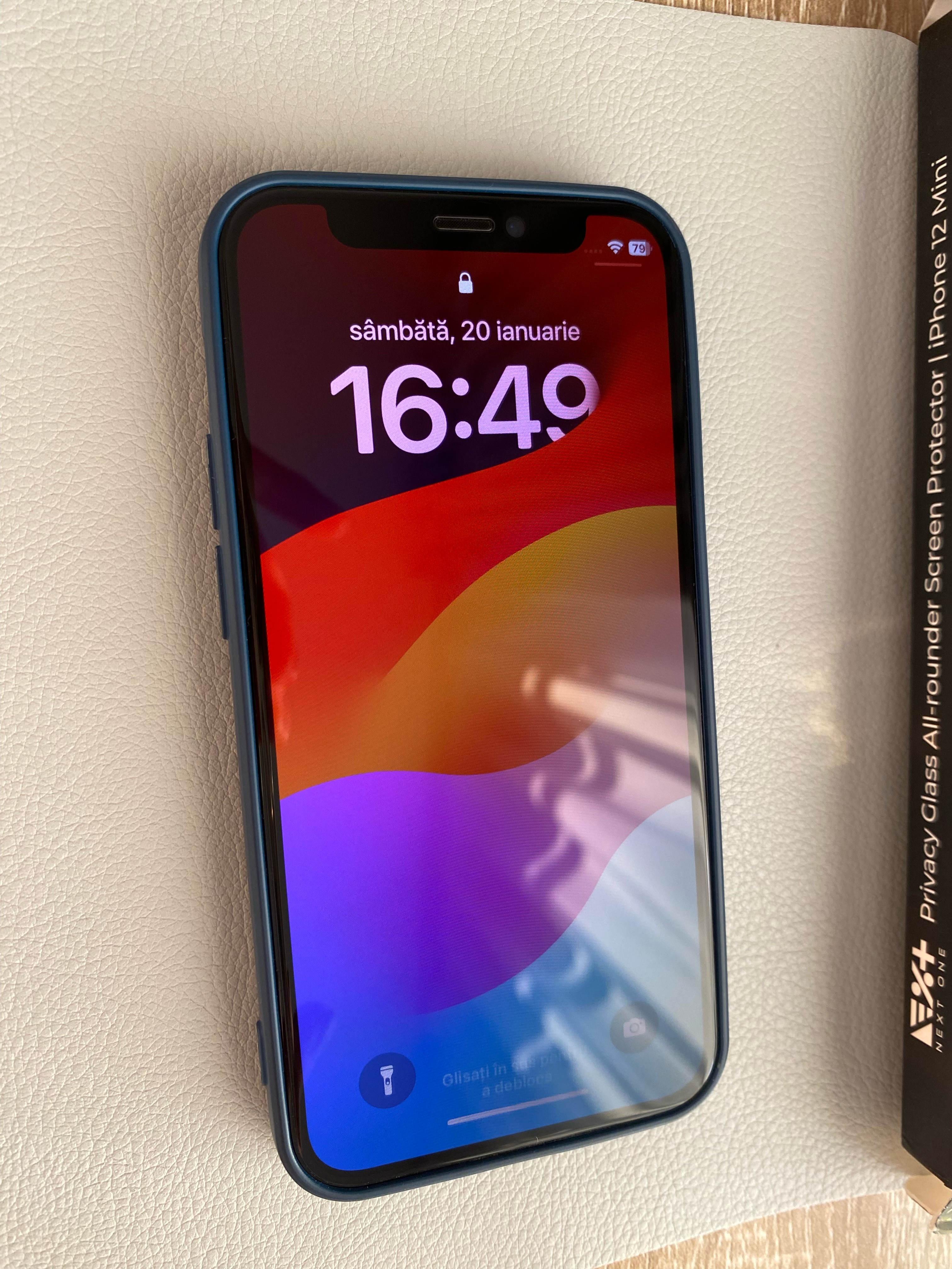 Folie de protectie NEXT ONE pentru iPhone 12 Mini