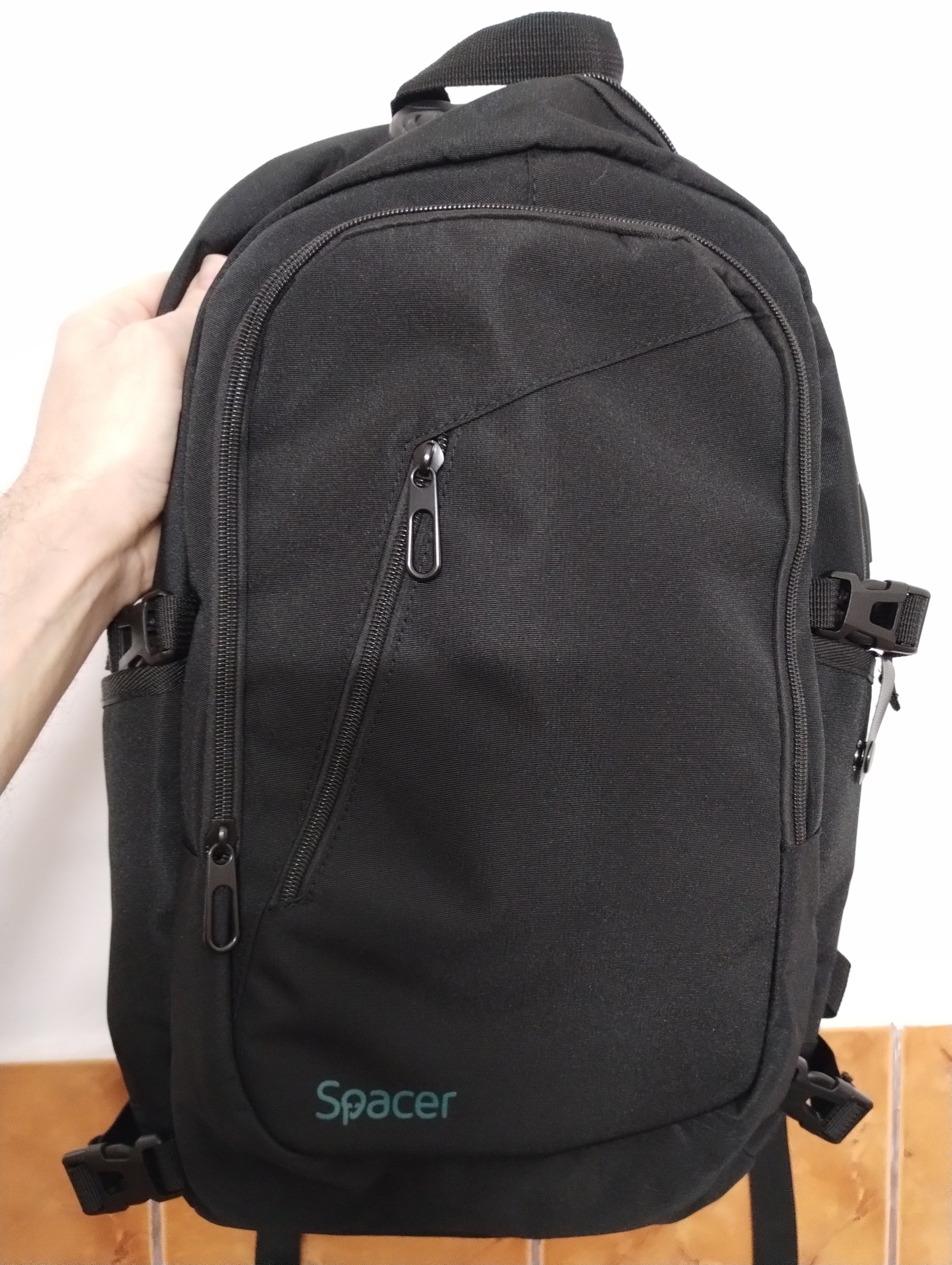 Rucsac laptop Spacer Duke, Negru