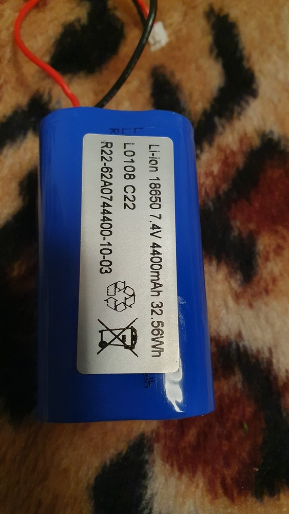Acumulator 4x18650 2S2P Li-Ion 7.4V 4400mAh 32.56Wh (pentru
