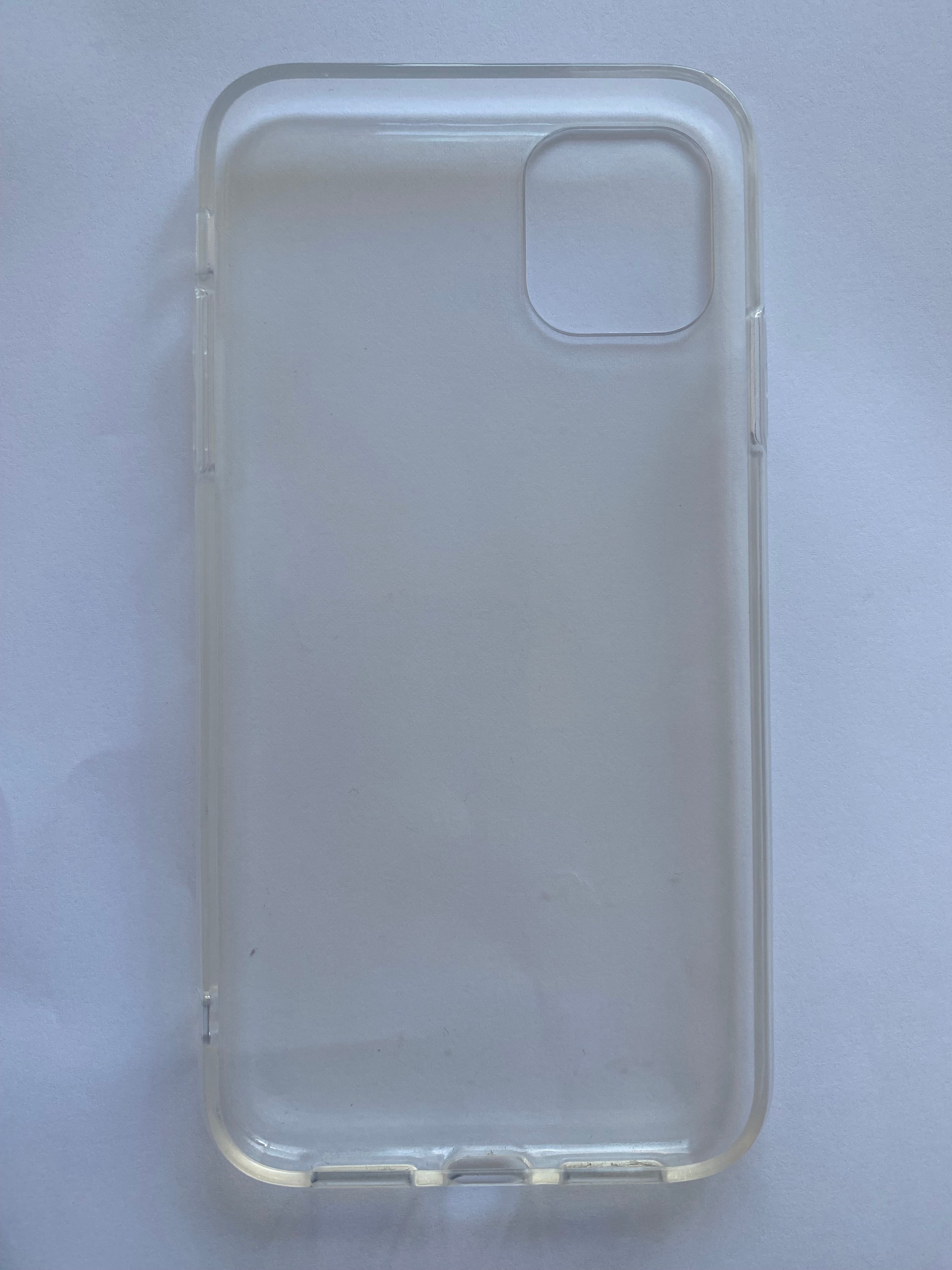 Husa Silicon pentru iPhone 11, Transparenta BzStore