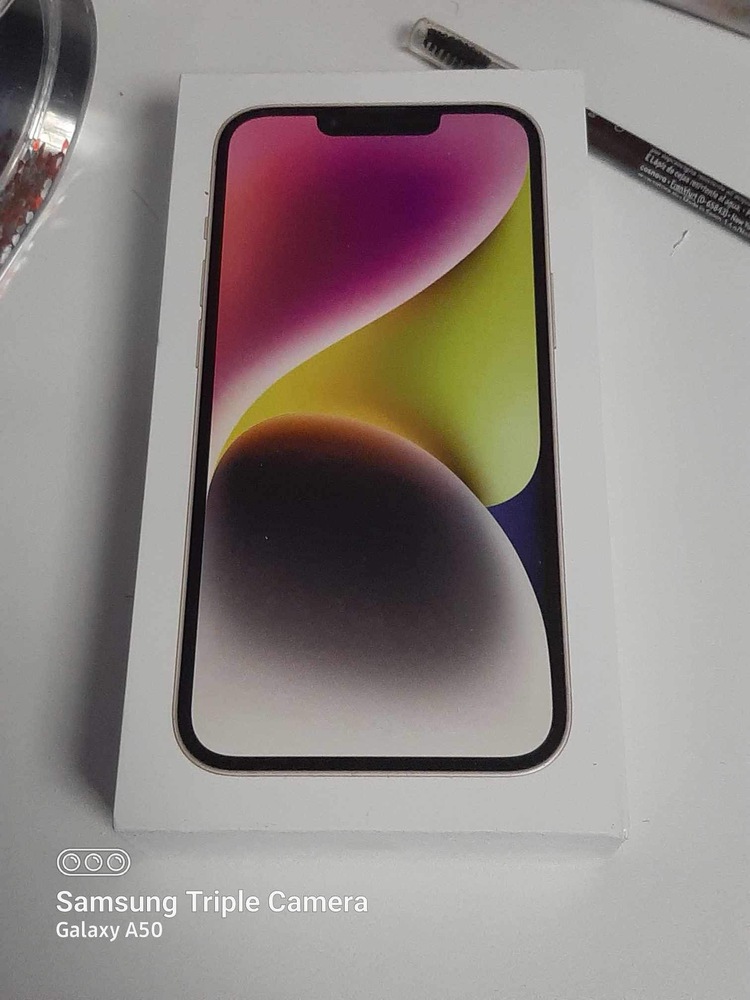 Telefon mobil Apple iPhone 14, 512GB, 5G, Starlight - eMAG.ro