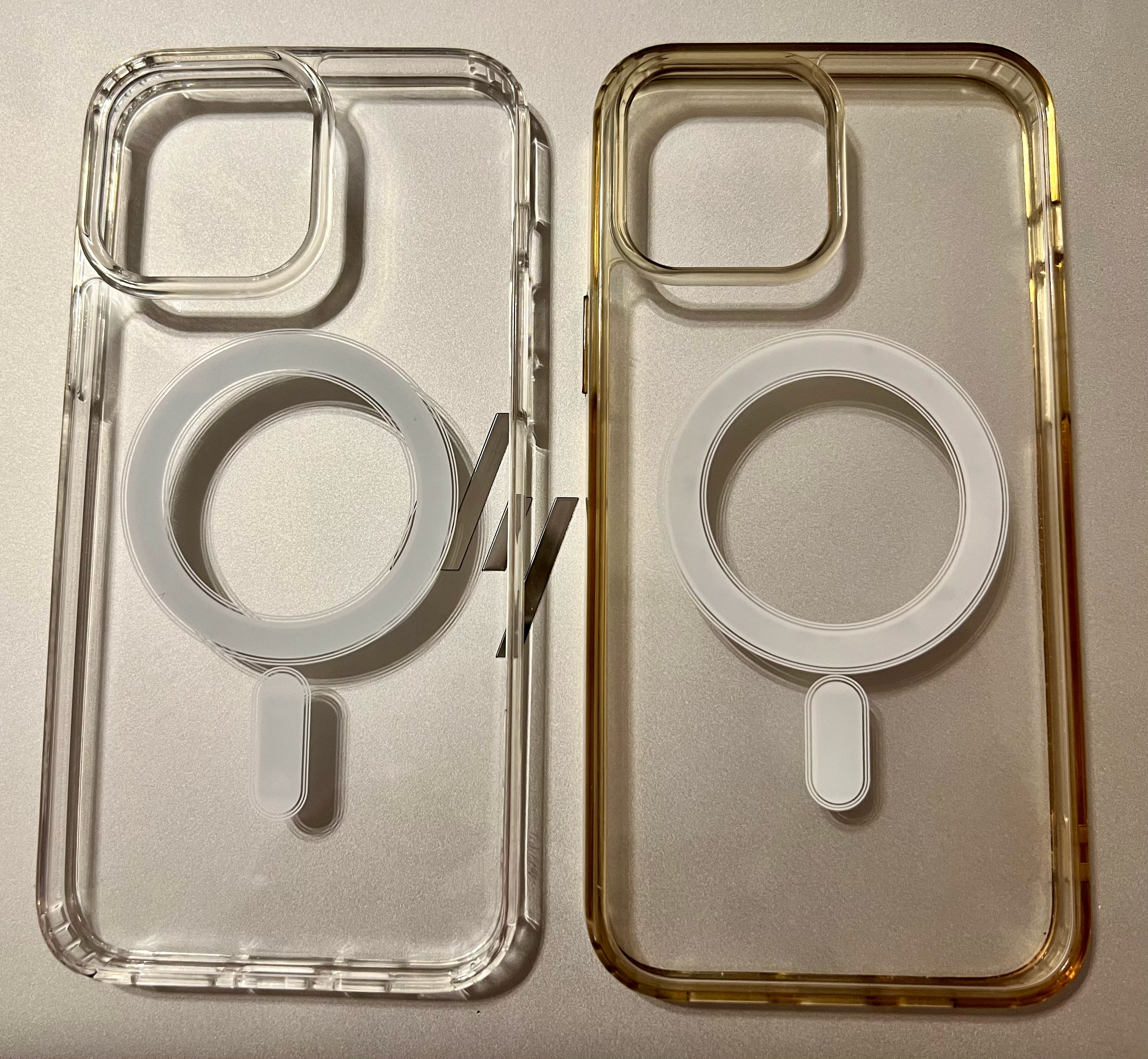 Husa compatibila cu Iphone 13 pro max, Magsafe, silicon, transparent
