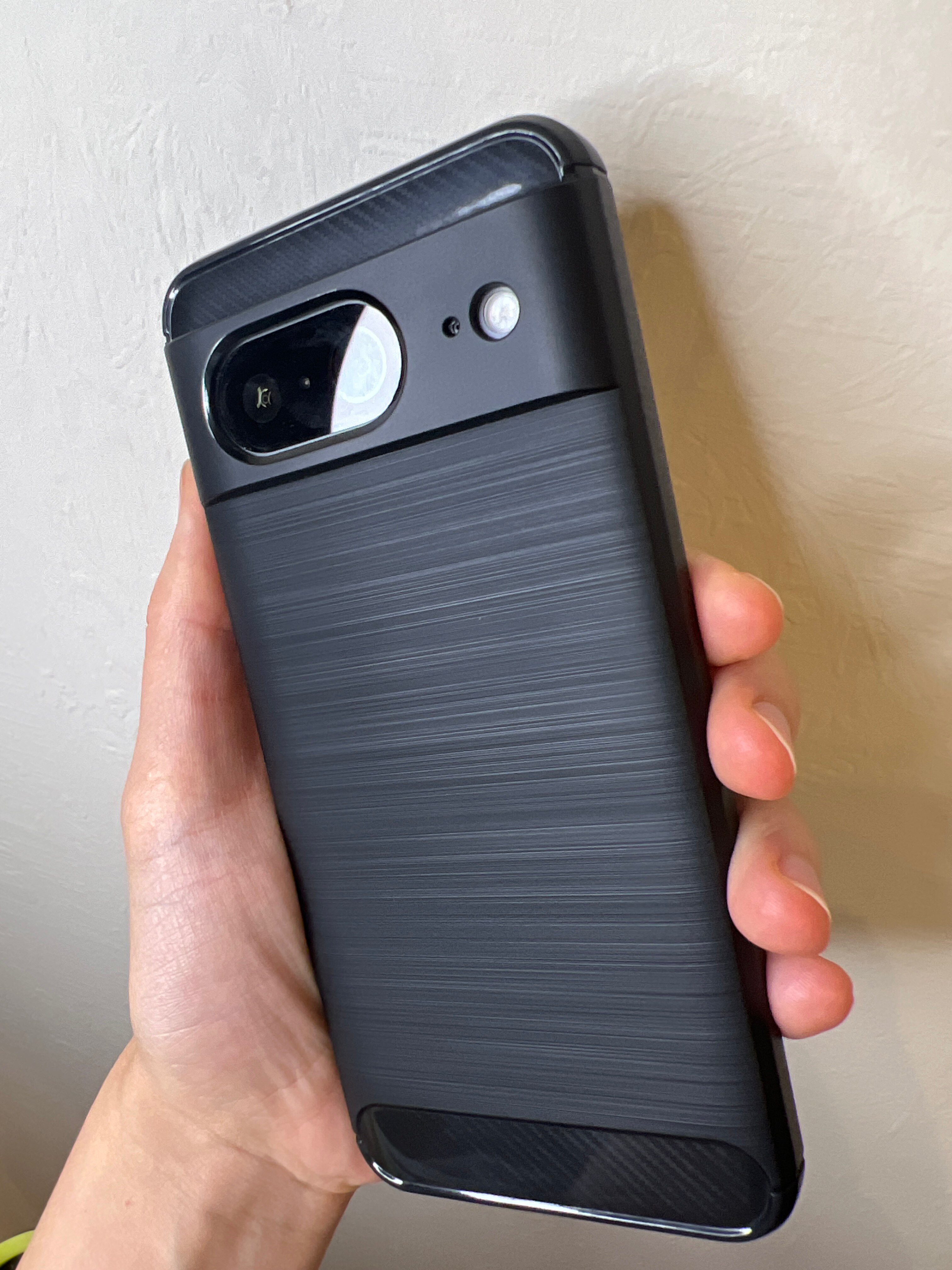 Husa pentru Google Pixel 8 - Techsuit Carbon Silicone - Black