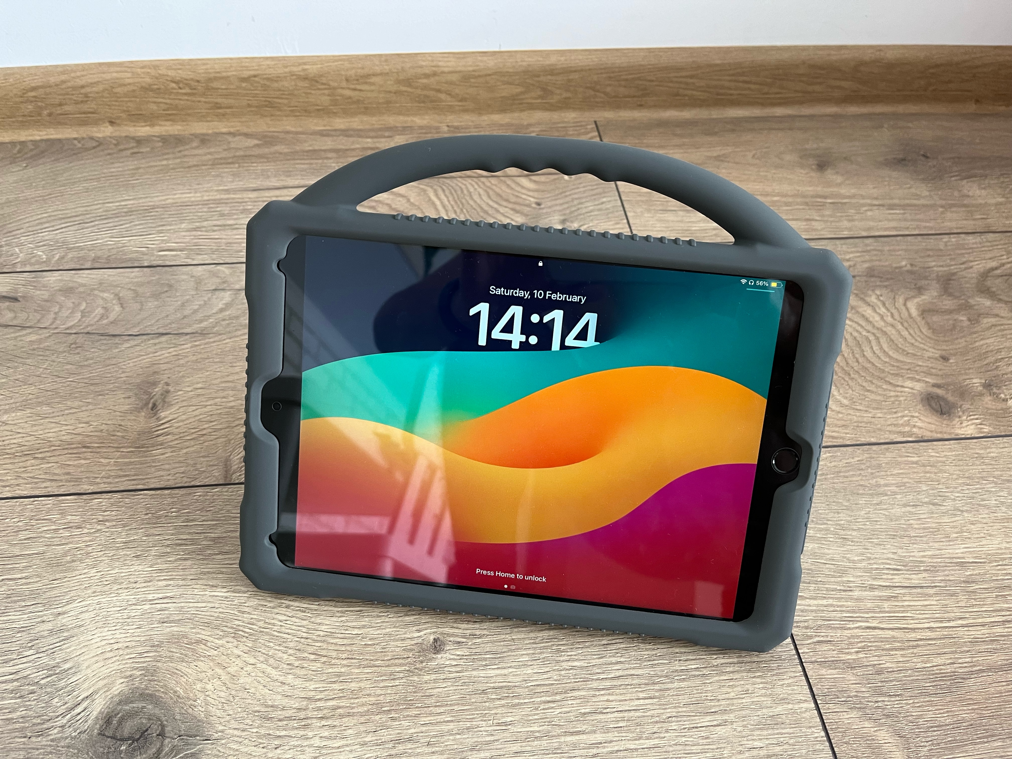 Husa protectie tableta, TopEsct, Silicon, Compatibil cu Apple iPad 10.2", Negru