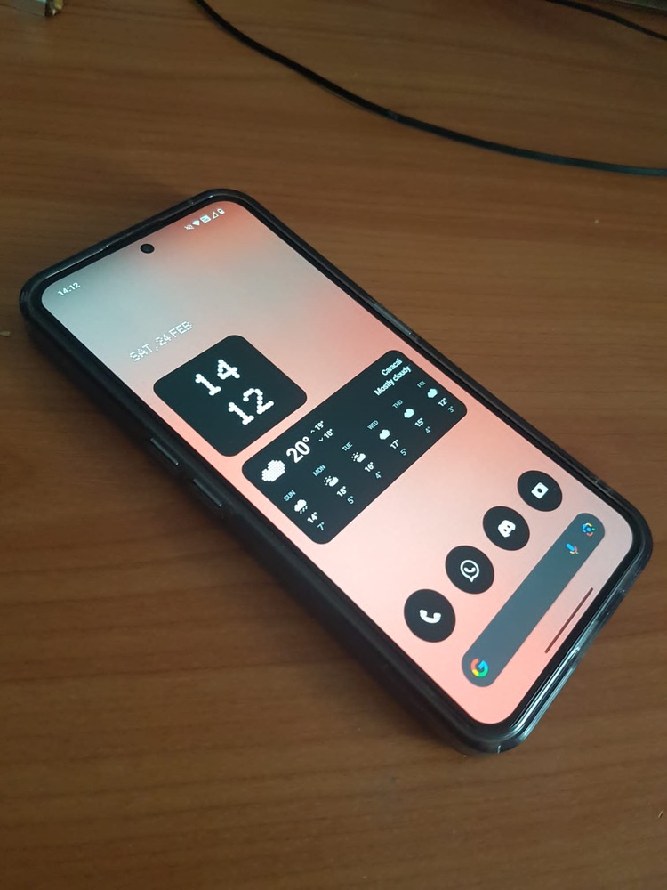 Telefon mobil Nothing Phone(2), 128GB, 8GB RAM, 5G, Dark Grey
