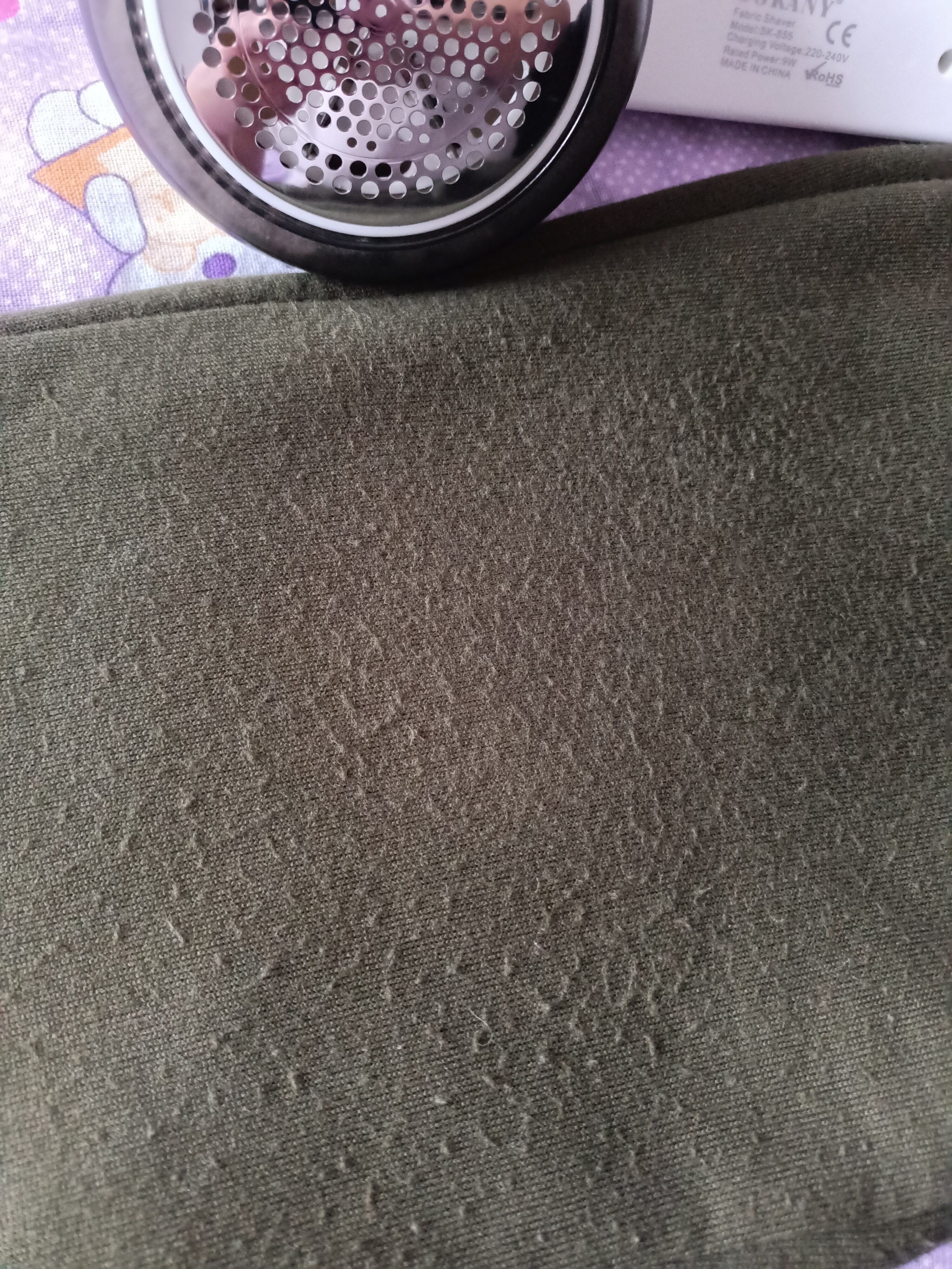 Aparat de curatat scame Sokany SK-855, cu acumulator, Alb