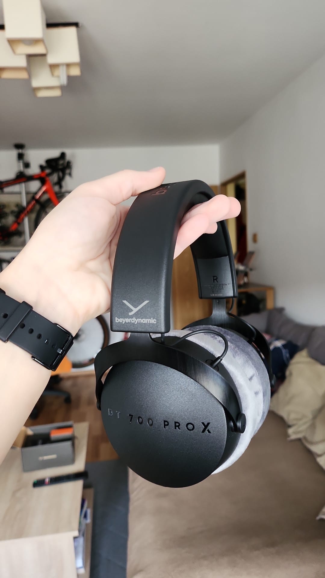 Casti cu fir, Beyerdynamic, DT 700 PRO X, STELLAR.45, confort maxim, negru
