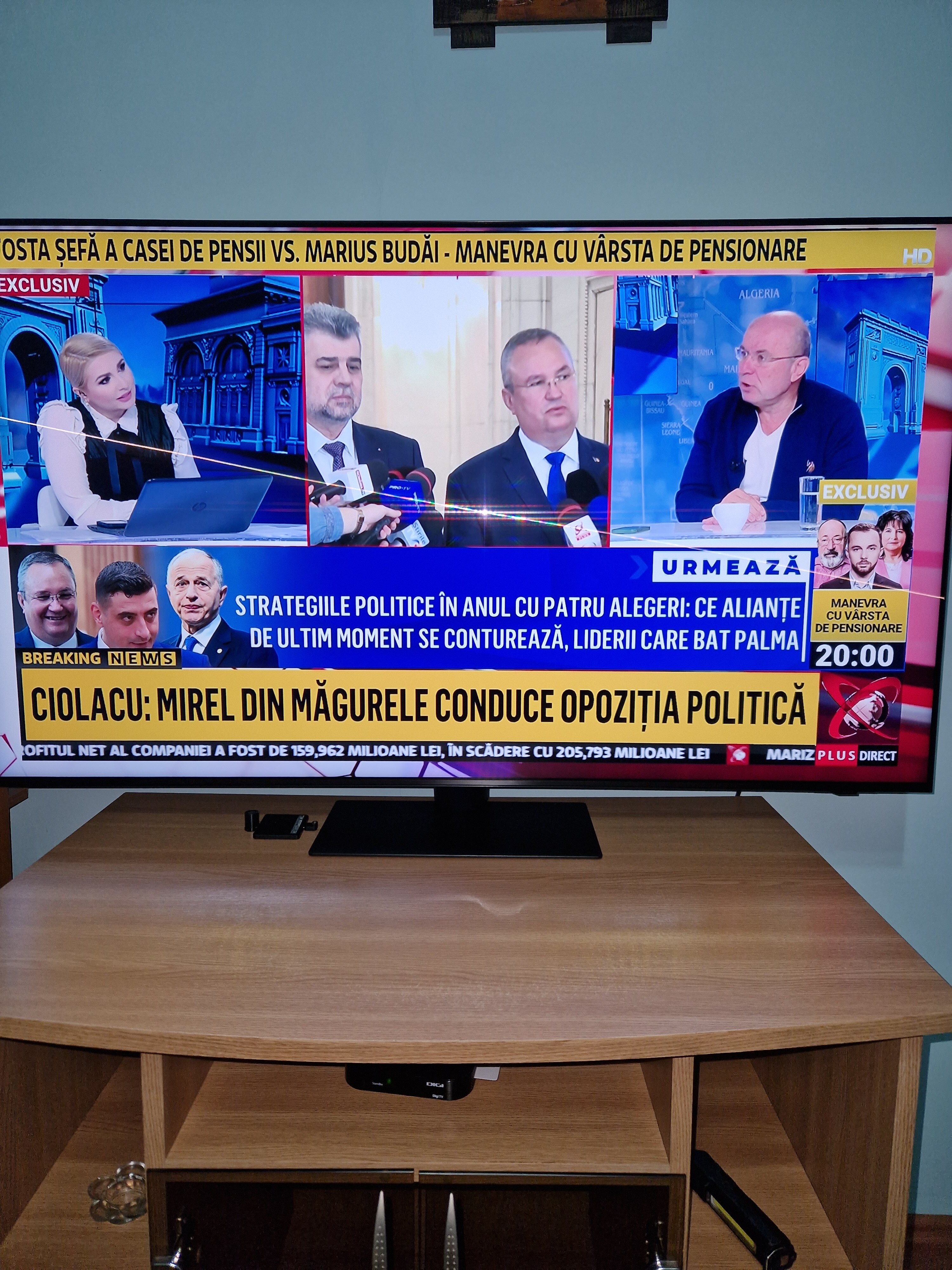 Televizor SAMSUNG Neo QLED 65QN95C, 163 cm, Smart, 4K Ultra HD, 100 Hz, Clasa F