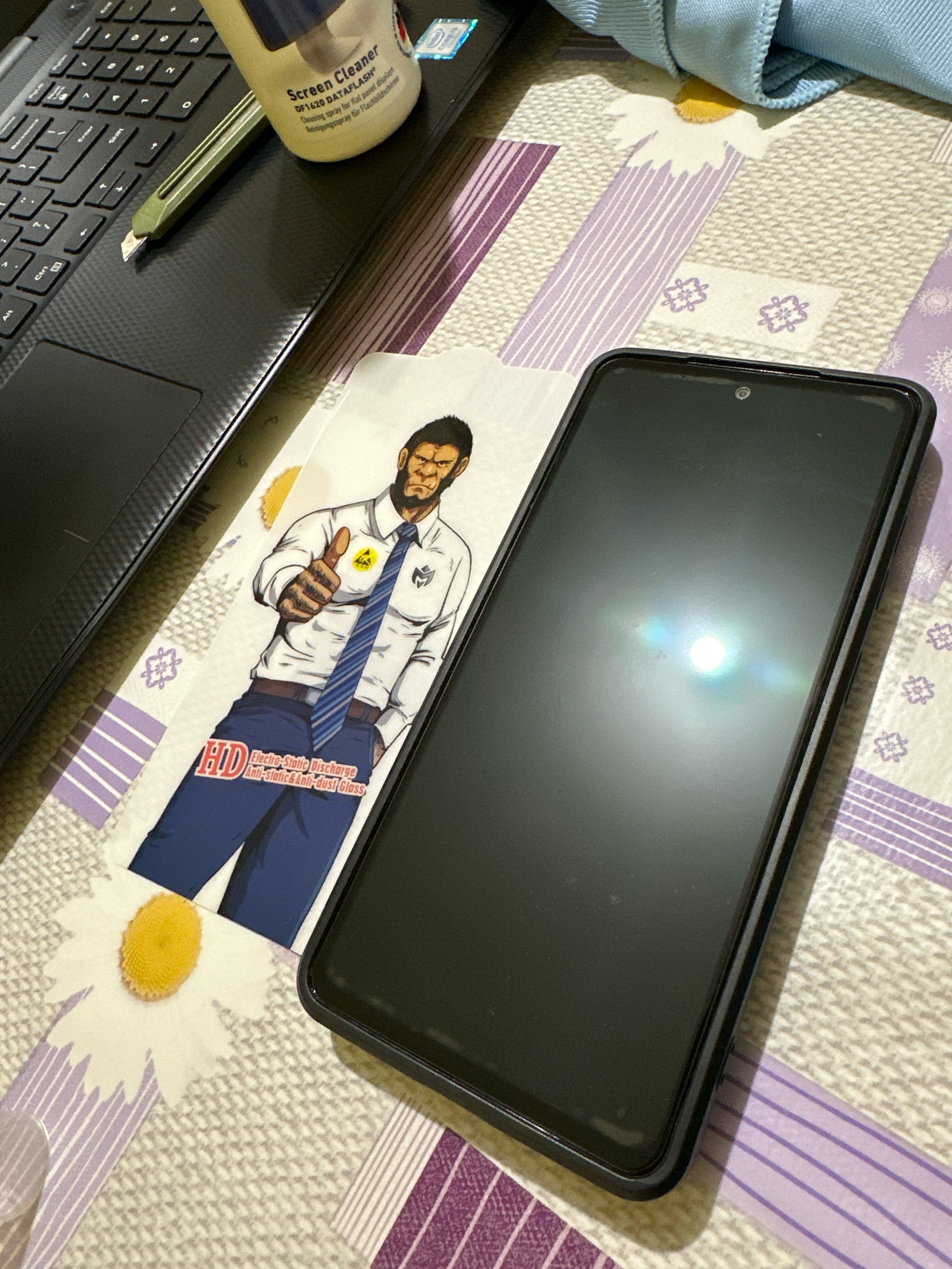 Folie de protectie Ecran Premium pentru Samsung Galaxy A52s 5G A528 / A52 5G A526 / A52 A525 Sticla Securizata Full Glue 5D Neagra