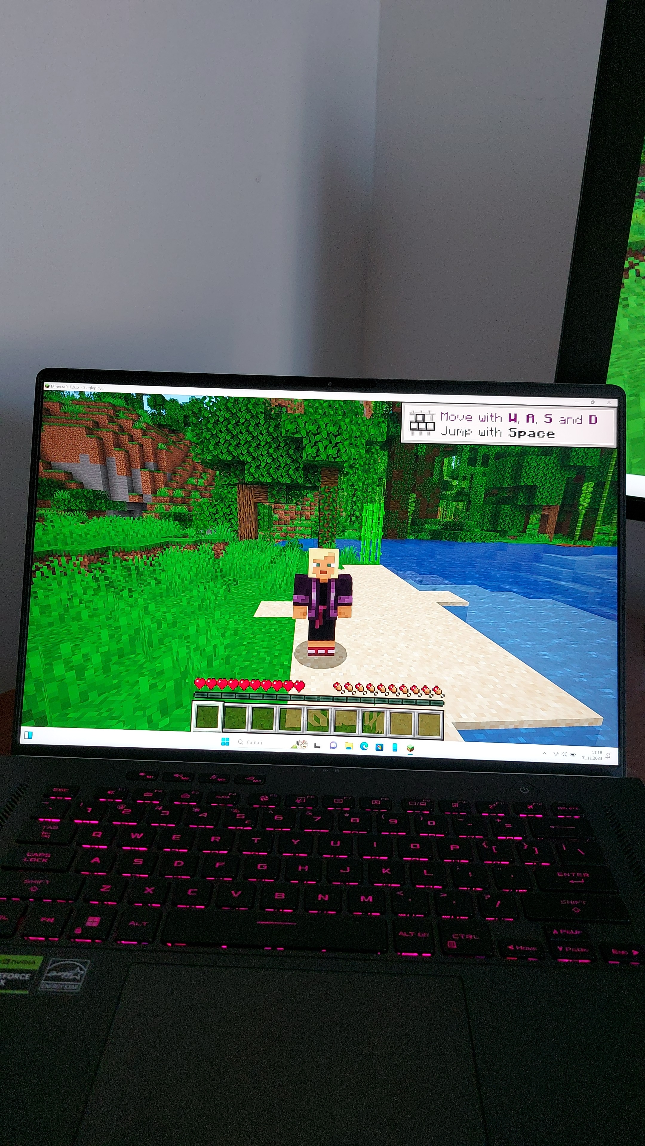 Laptop Gaming ASUS ROG Zephyrus G16 GU605MV cu procesor Intel® Core™ Ultra 7 155H pana la 4.8 GHz, 16", 2.5K, IPS, 240Hz, 16GB LPDDR5X, 1TB SSD, NVIDIA® GeForce RTX™ 4060 8GB GDDR6, Windows 11 Pro, Platinum White