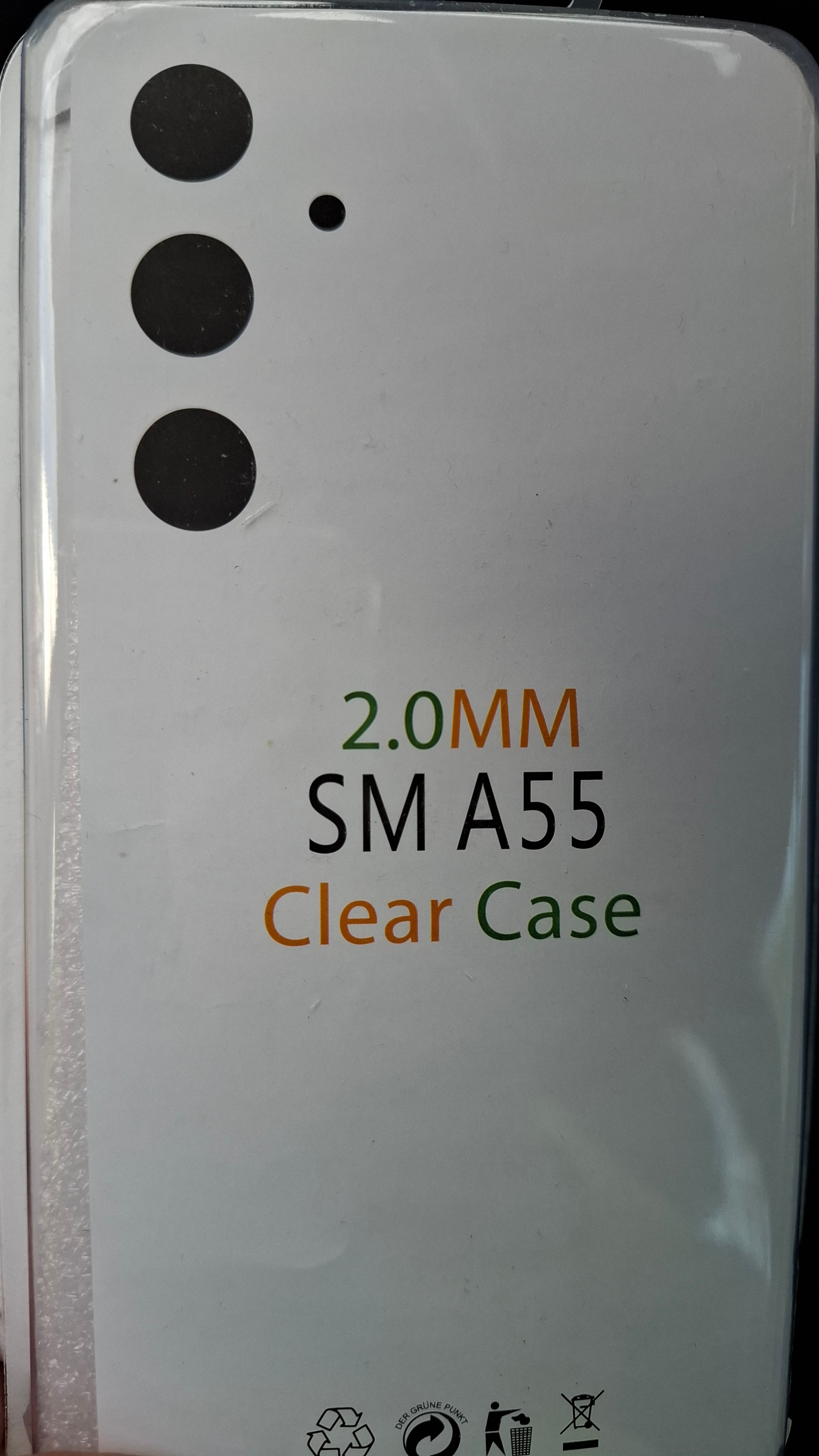Husa pentru Samsung A55 5G Daden® transparenta, Camera Protection, TPU Anti Soc, Ultra Slim