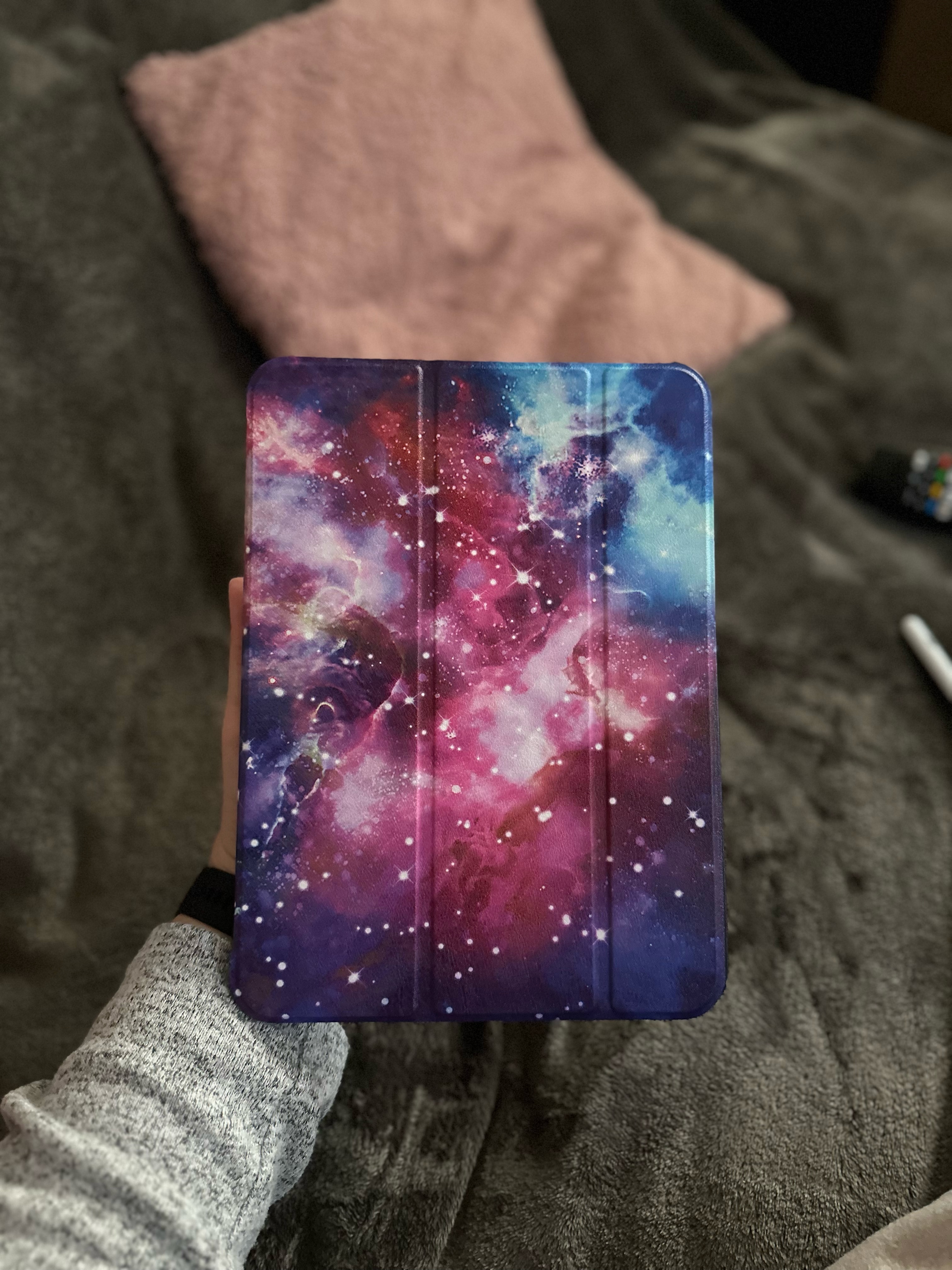 Husa de protectie Natty Pell, compatibila Apple iPad de 10.9 inch, model iPad 10 gen 2022 - floral