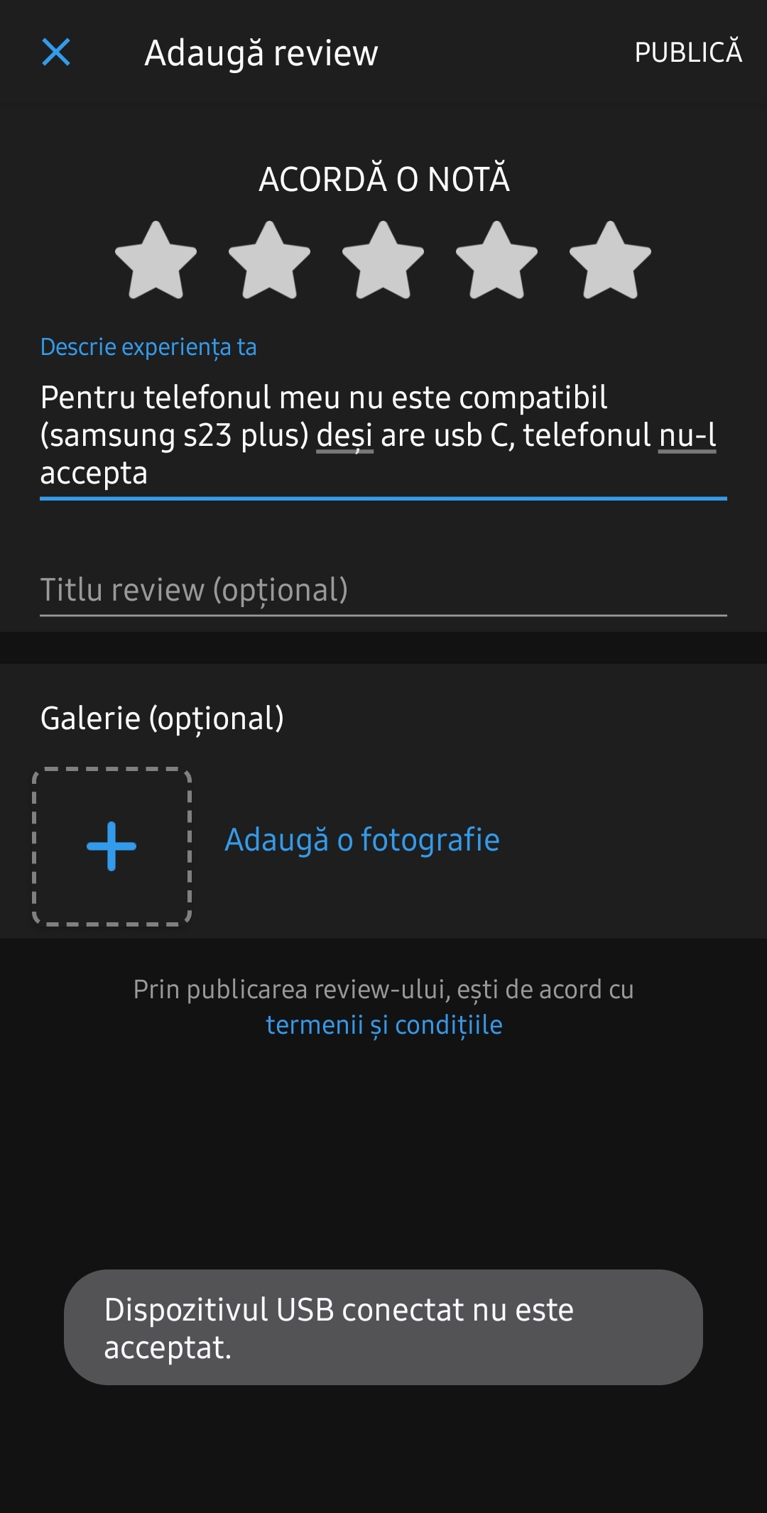Casti Stereo, NOUSEG, USB-C, Alb