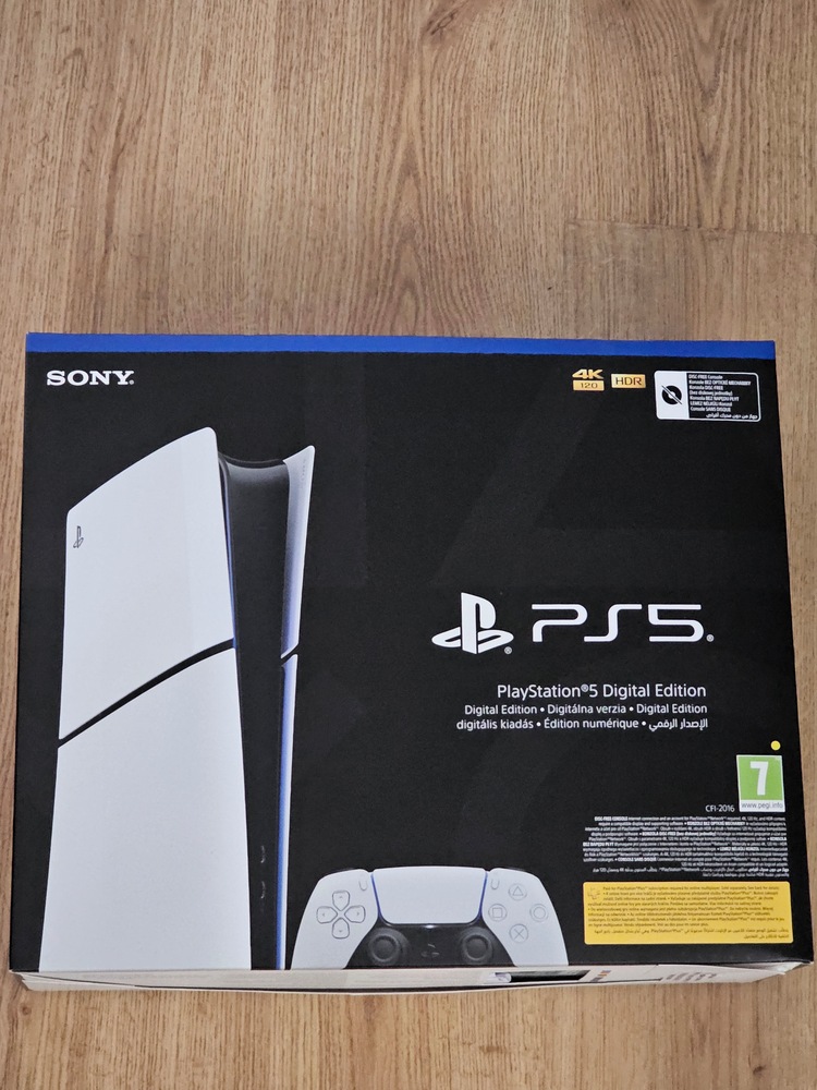 Consola PlayStation 5 Digital Edition (PS5) Slim, 1TB SSD, D