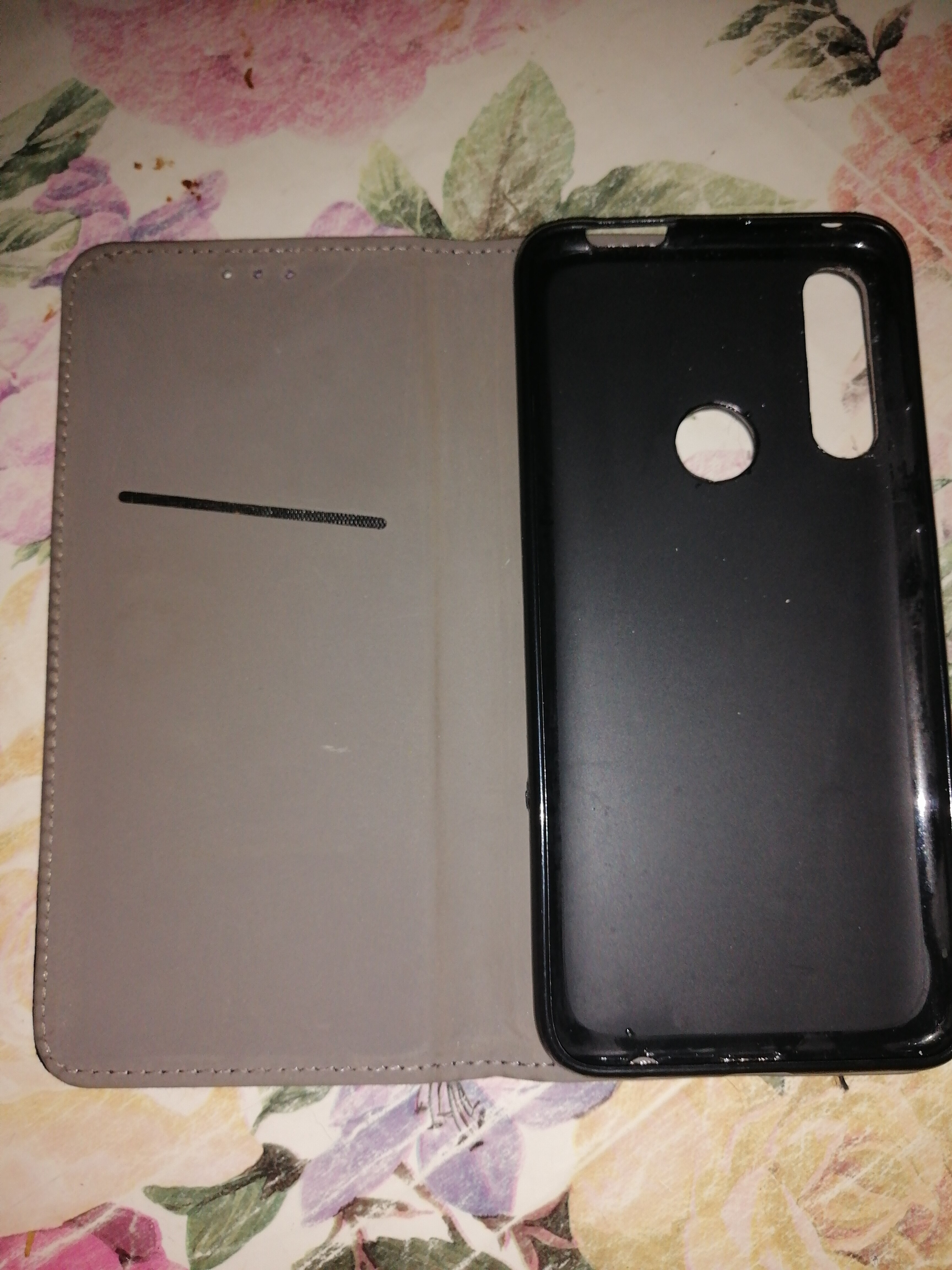 Husa Huawei P Smart Z Flip Case Elegance Black