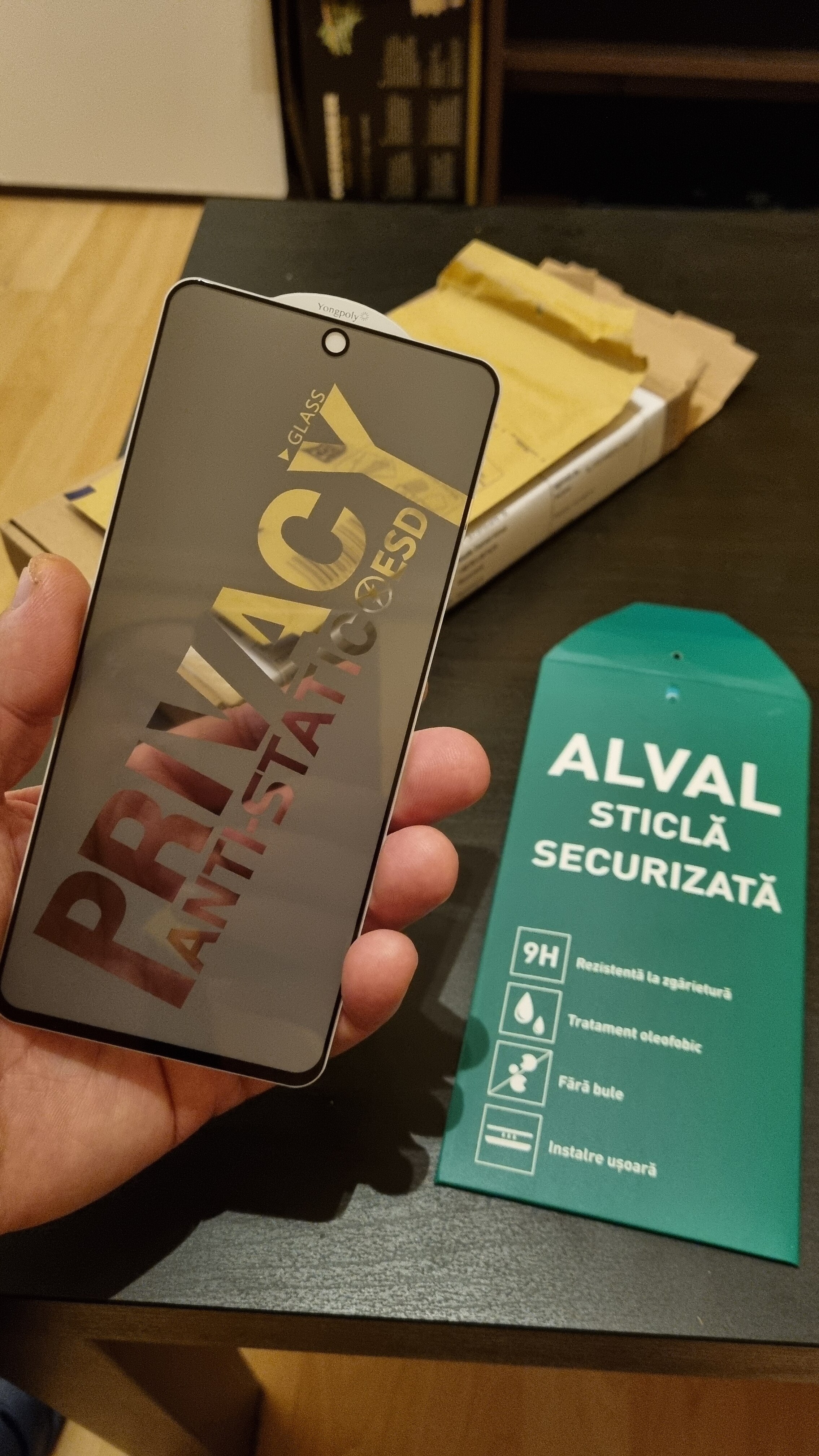 Folie protectie privacy compatibila cu Oppo A98 5G