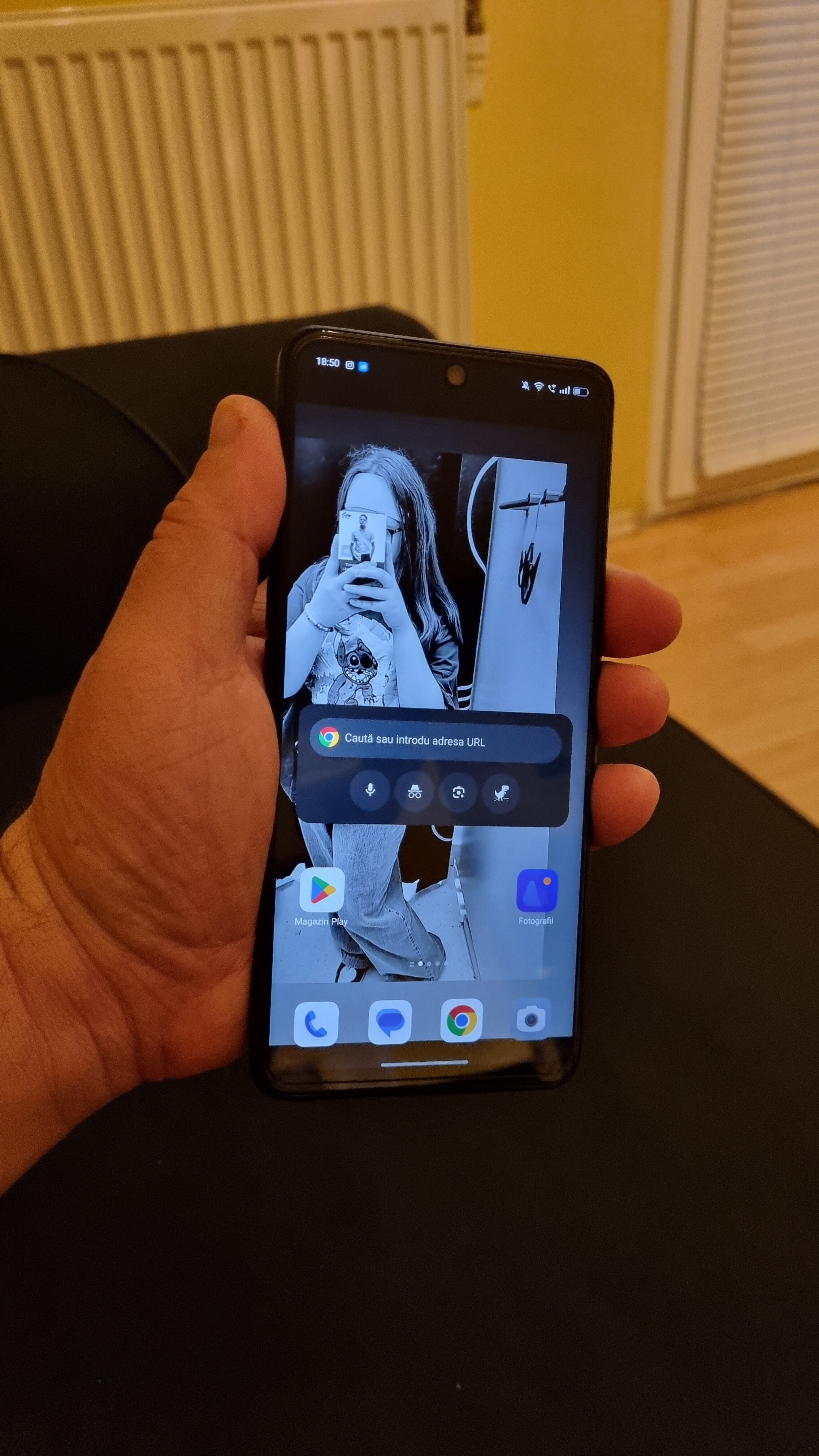 Folie protectie privacy compatibila cu Oppo A98 5G