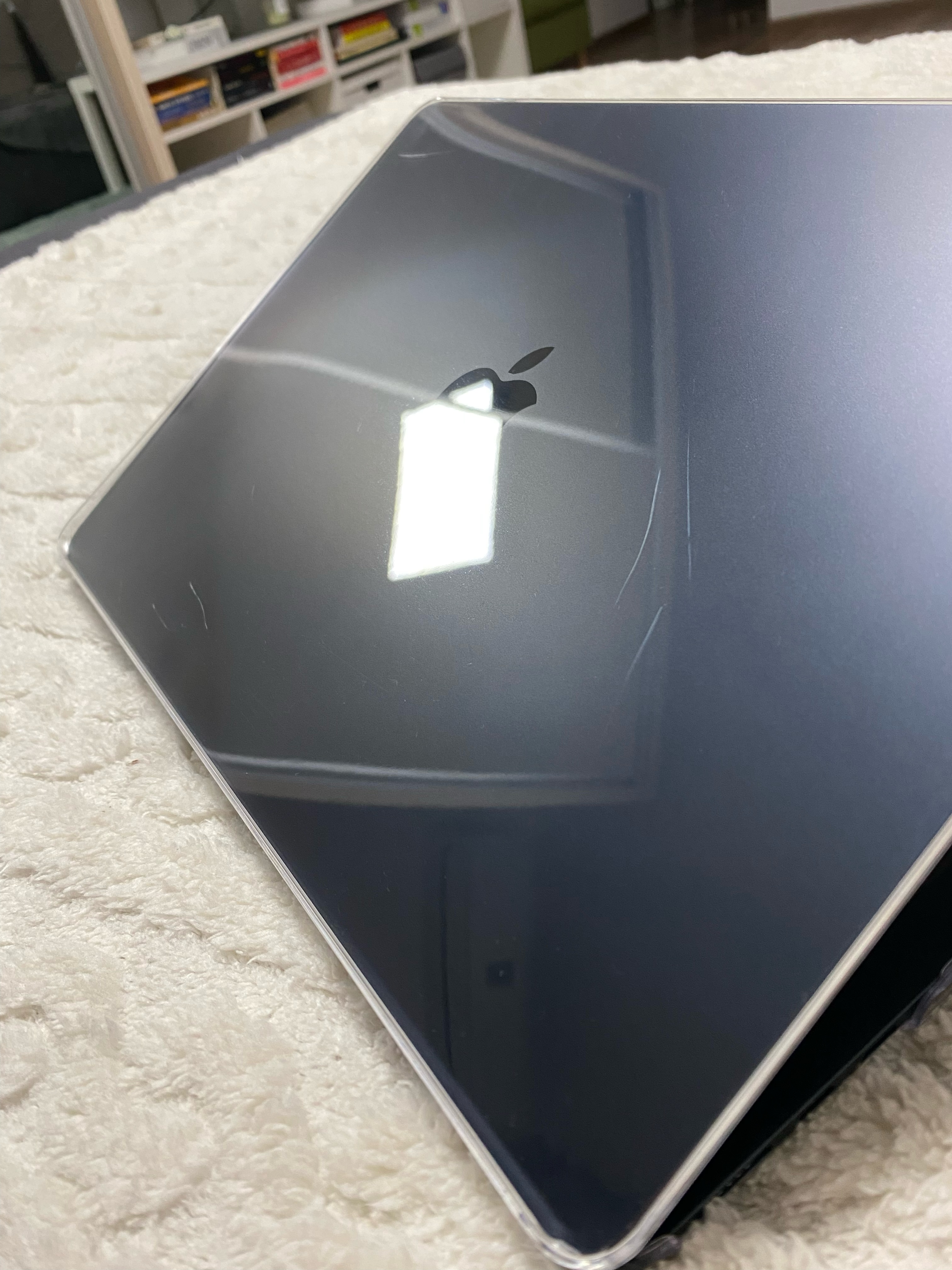 Carcasa laptop Tech-Protect Smartshell compatibila cu MacBook Air 13 inch 2022/2024 Crystal Clear