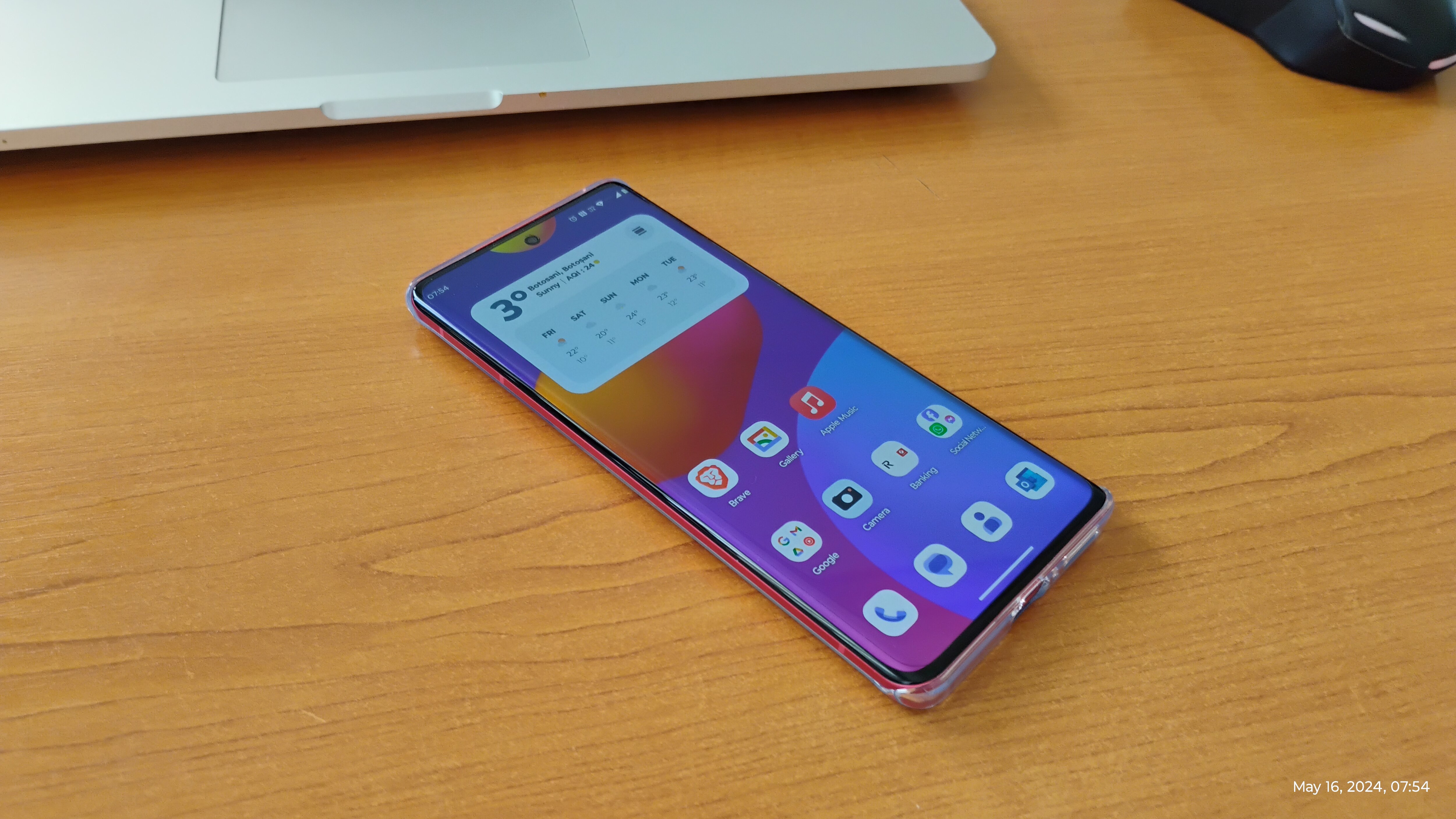 RESIGILAT: Telefon mobil Motorola Edge 30 Fusion, Dual SIM, 128GB, 8GB RAM, 5G, Cosmic Grey