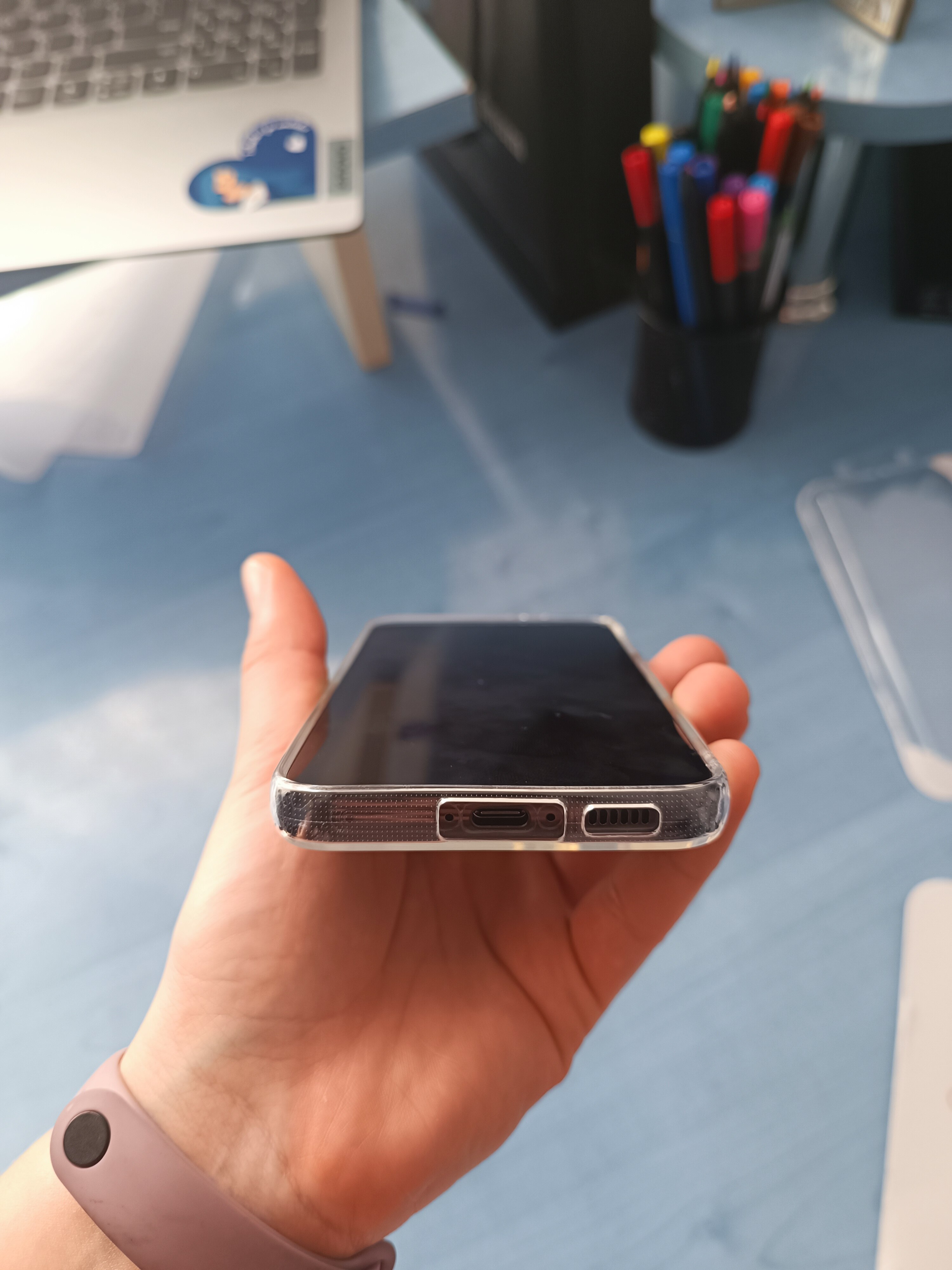 Husa Daden® Transparent Clear pentru Samsung S23, Protectie Camera, Antisoc, Transparenta