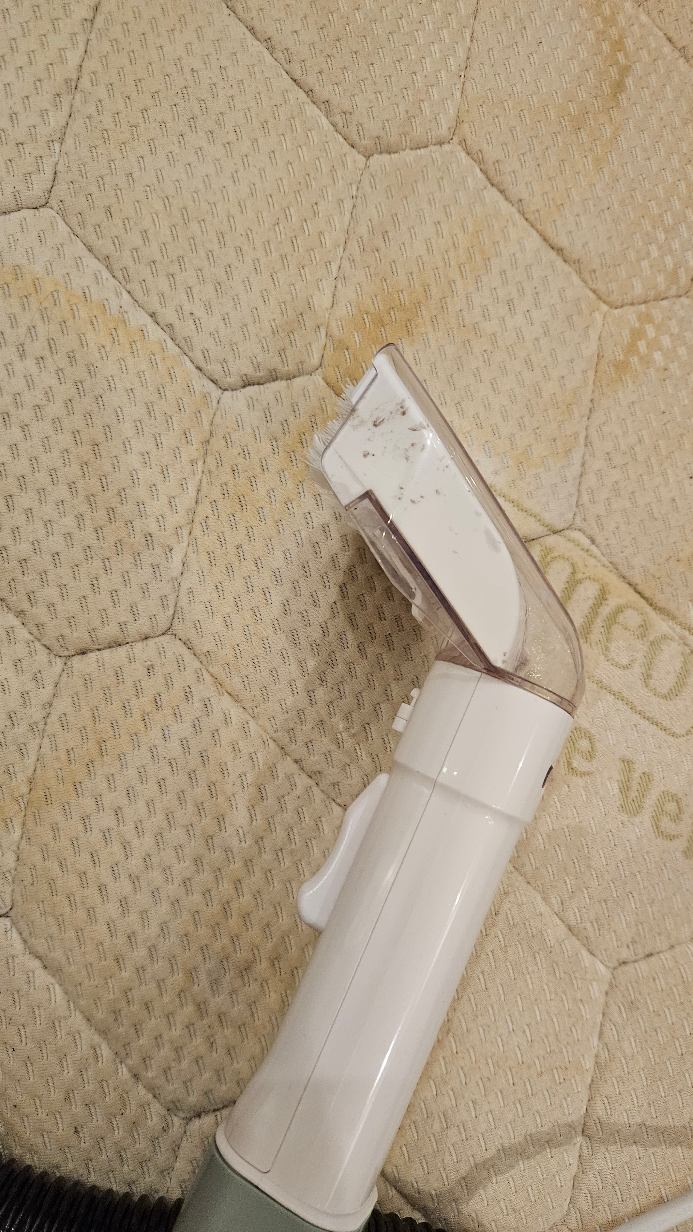 Aparat de curatat textile si tapiterie H.Koenig, TWT77, 650 W, rezervoare pentru apa curata si apa reziduala, pentru saltele, covoare, canapele, alb si vernil
