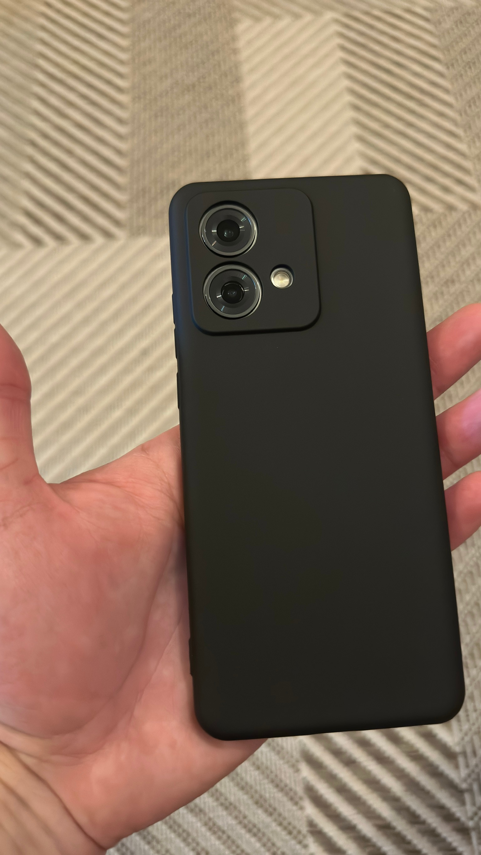 Husa Jelly Silicone Compatibil cu Motorola Edge 40 Neo, Interior de microfibra, Flexibila, Rosu