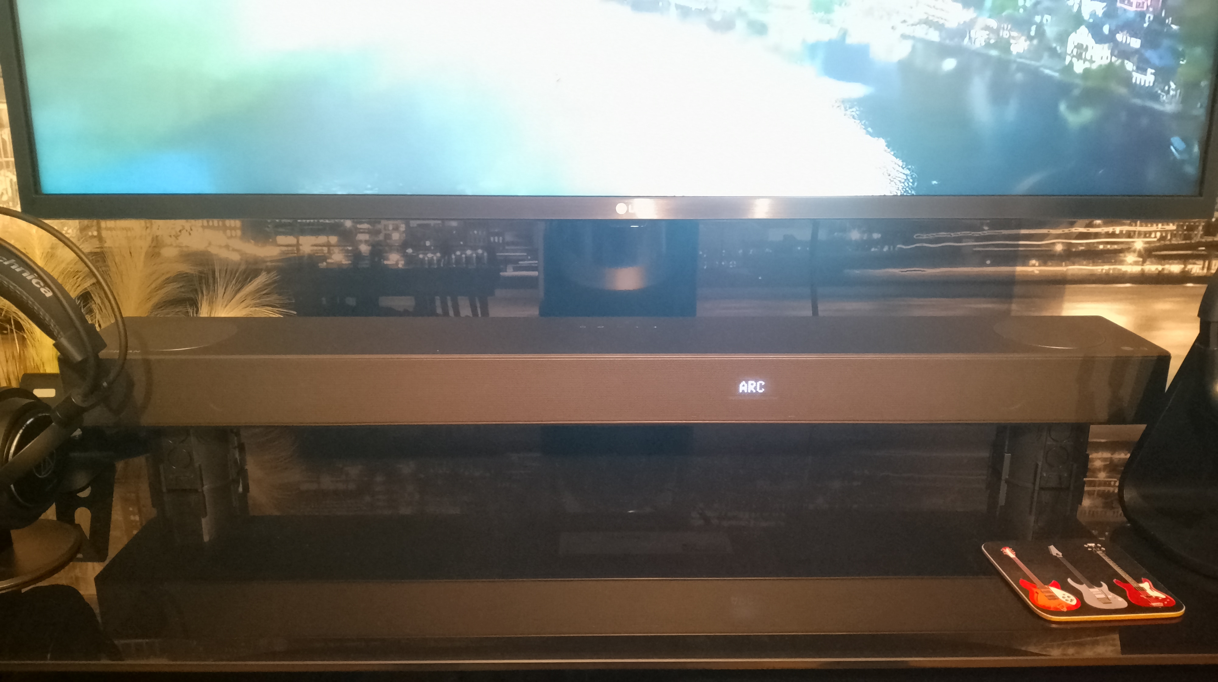 Soundbar LG S75Q , 3.1.2, 380W, Dolby Atmos, Subwoofer Wireless, Negru