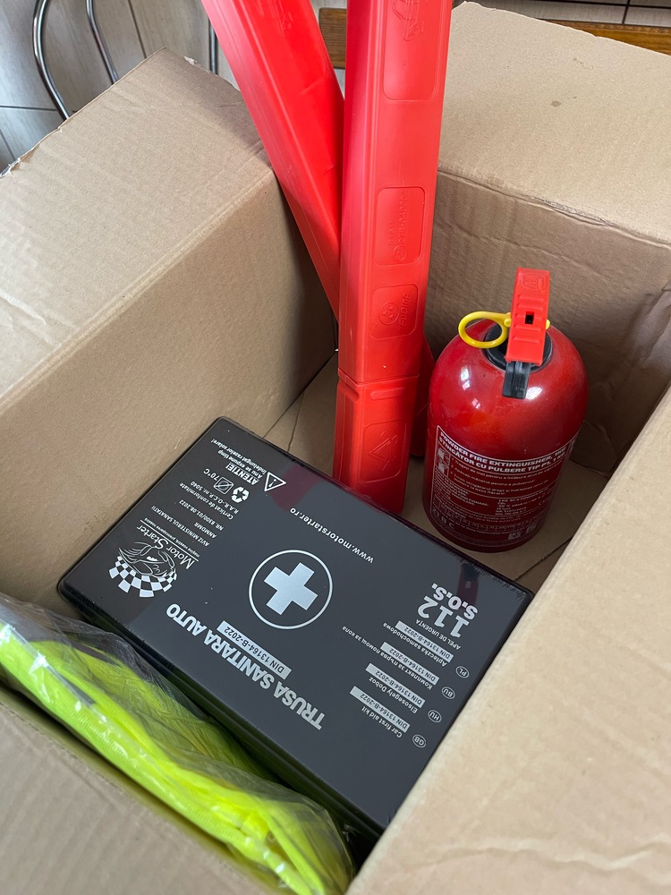 Kit complet siguranta auto omologat R.A.R. valabilitate 5 ani 1x