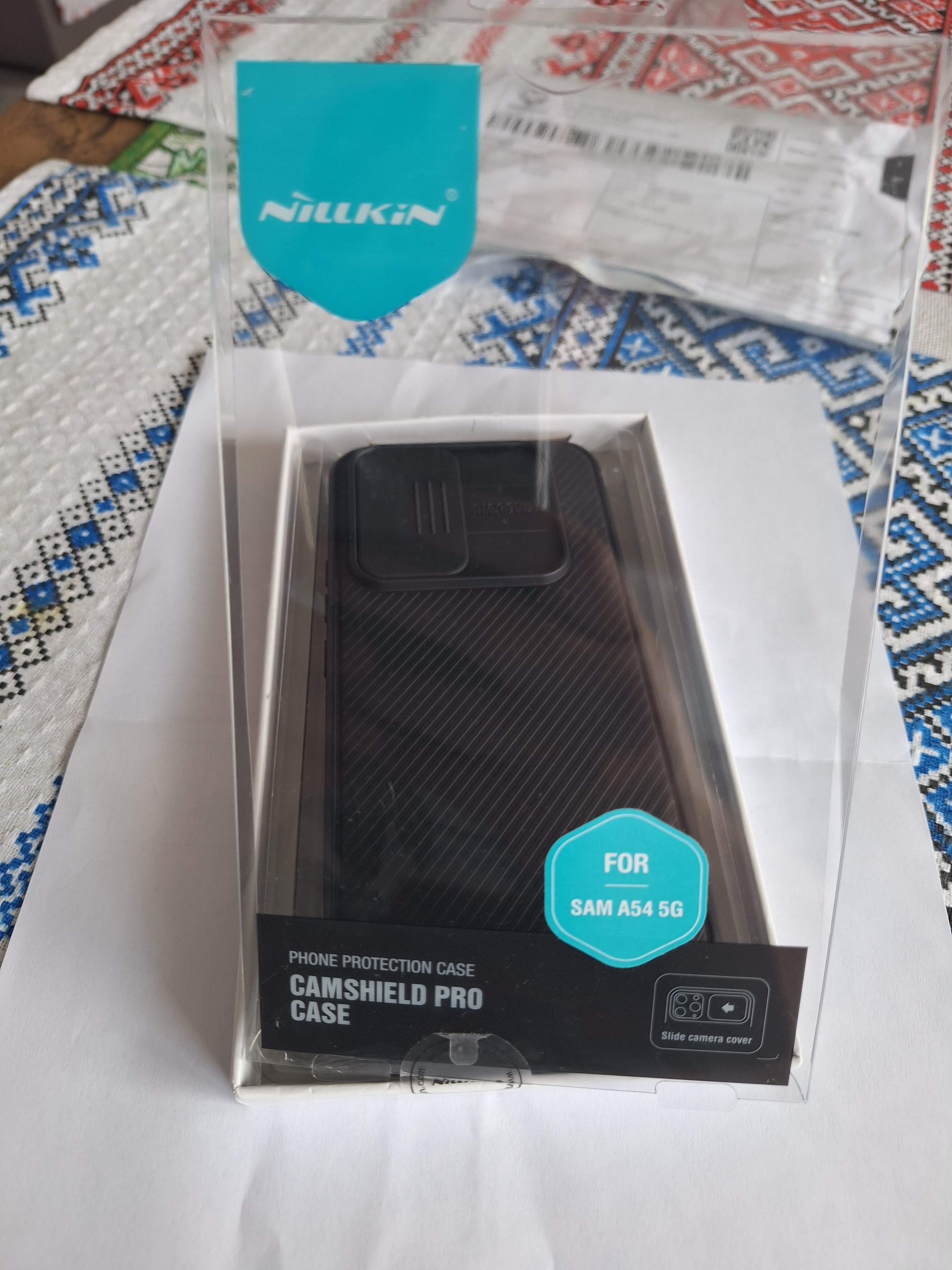 Husa Nillkin CamShield Pro pentru SAMSUNG A54 5G (negru)