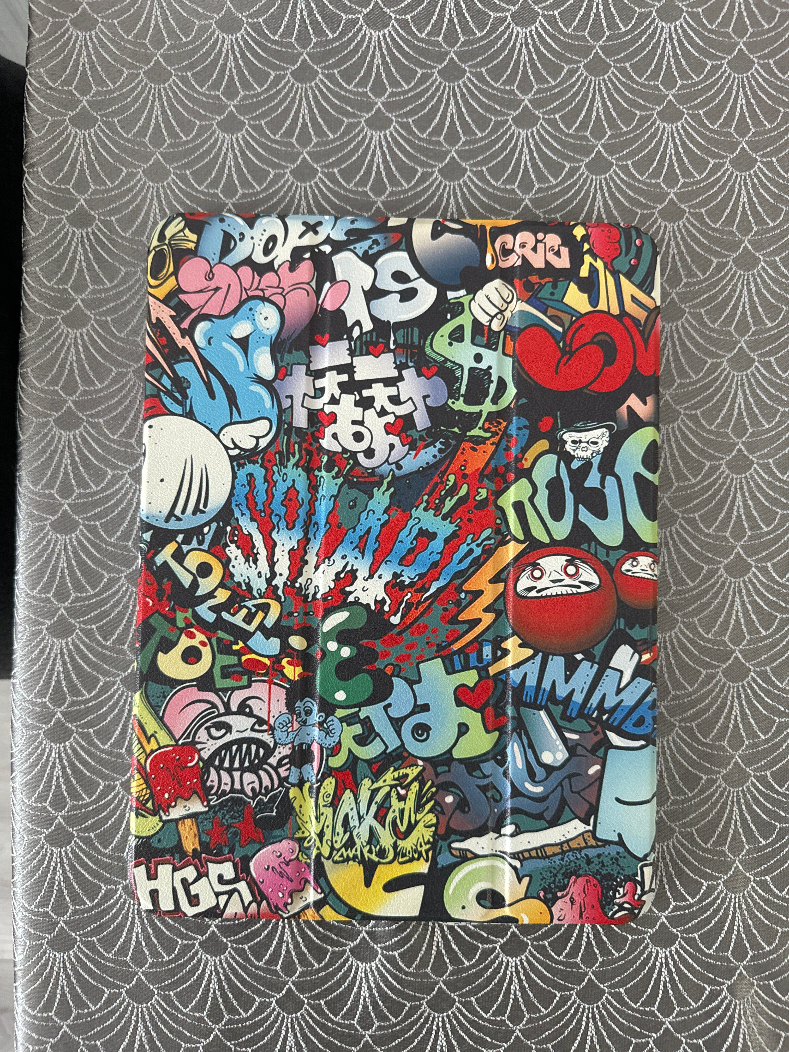 Husa tableta pentru OnePlus Pad cu suport Multi-Unghi si functie Sleep/Wake, SKYDDAR FoldVision - Negru