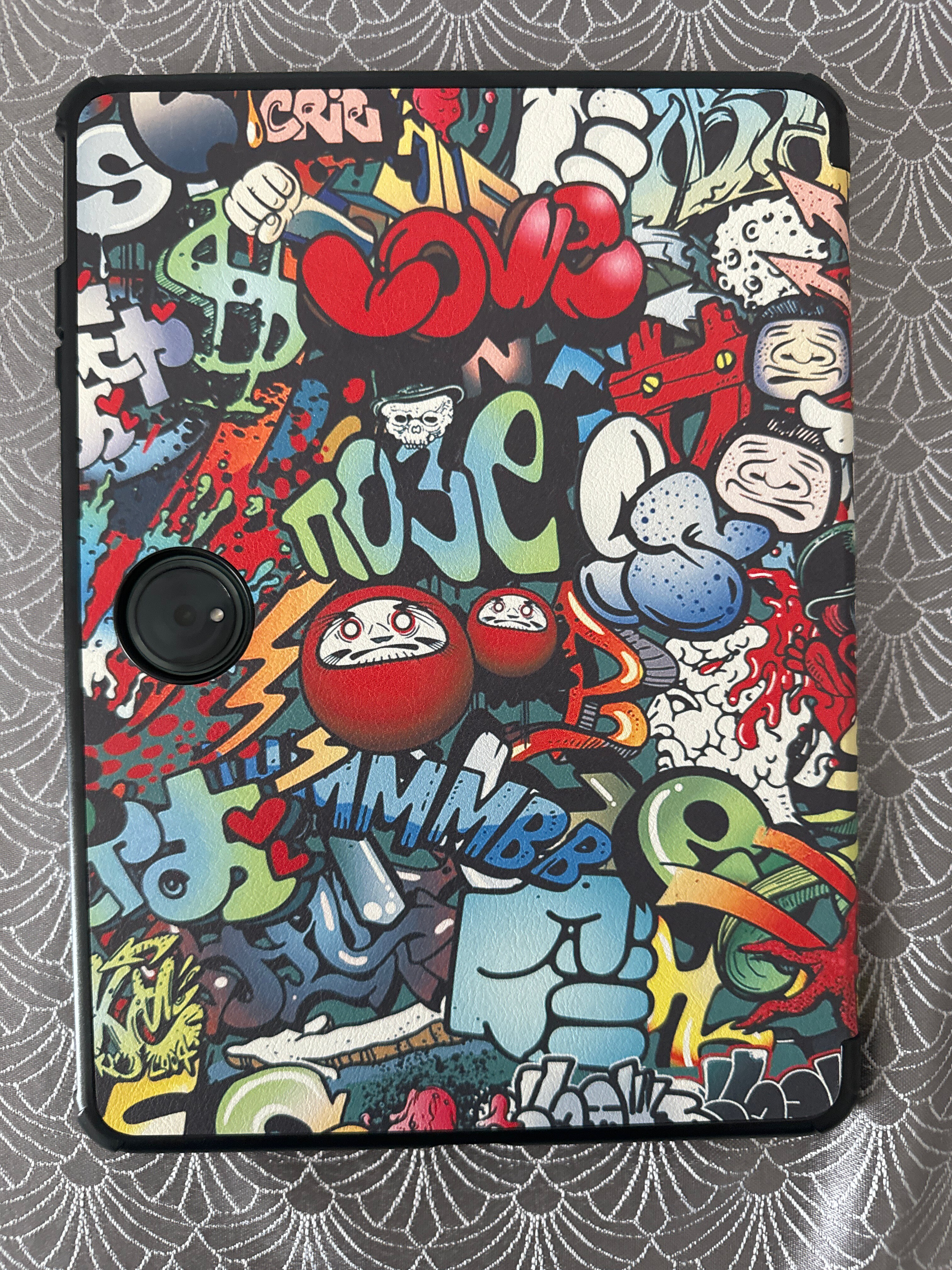 Husa tableta pentru OnePlus Pad cu suport Multi-Unghi si functie Sleep/Wake, SKYDDAR FoldVision - Negru