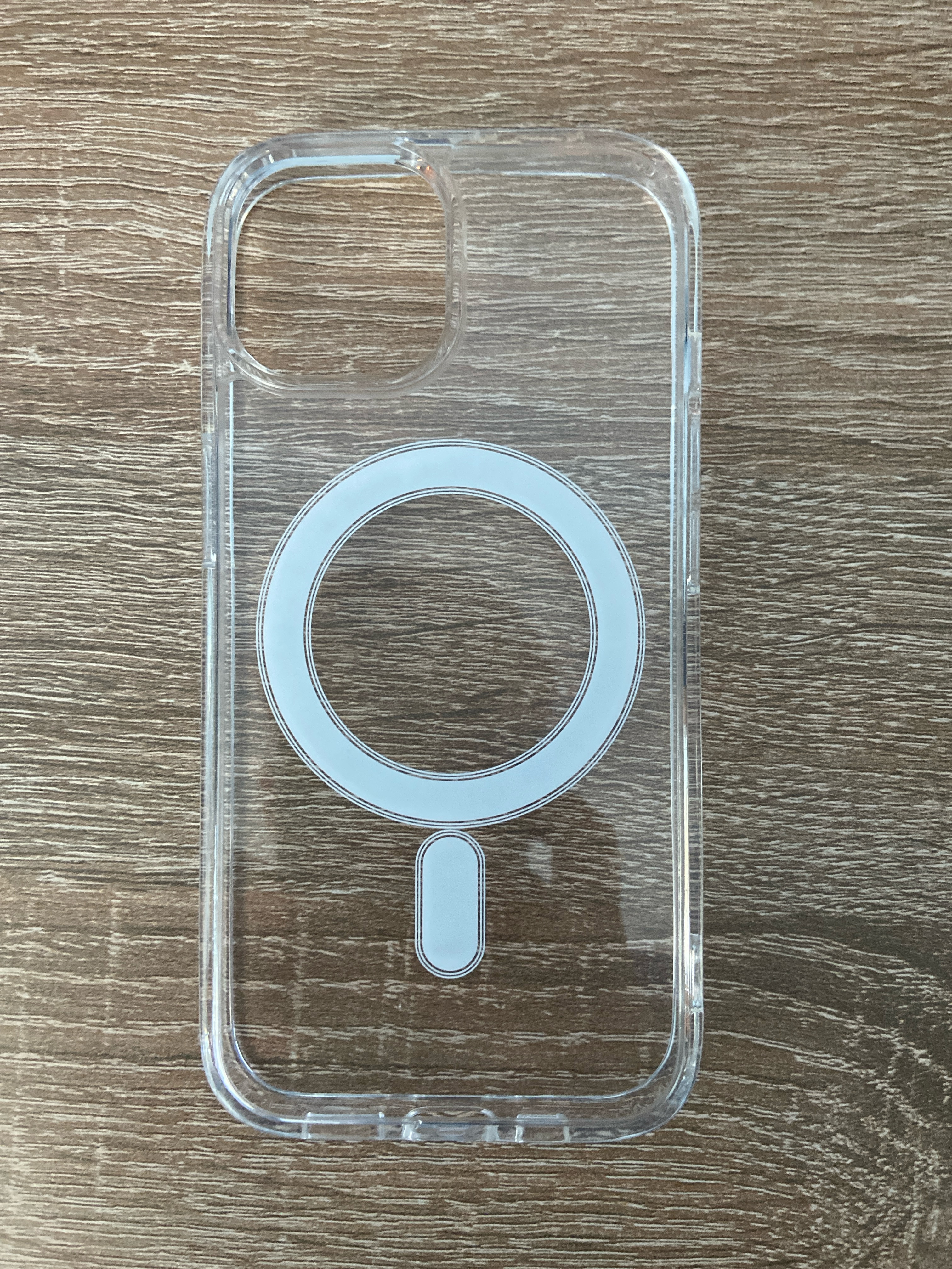 Husa magnetica pentru iPhone 15, NUODWELL, Suport pentru accesoriile MagSafe, Cu protectie pentru ecran si lentile, Anti-zgarieturi si anti-ingalbenire, TPU/Acrilic, Transparent