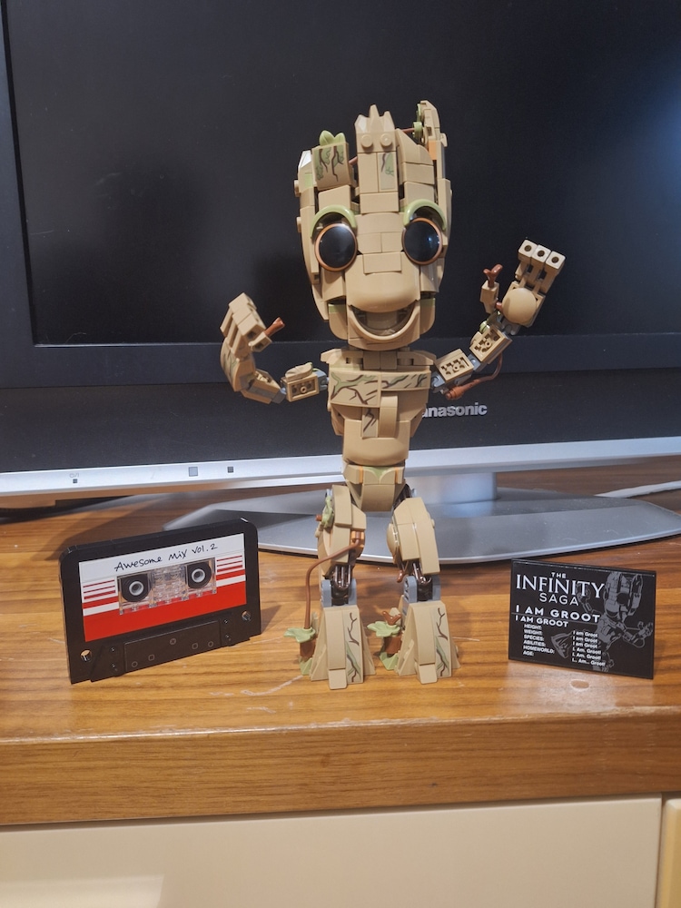 LEGO® Marvel - Eu sunt Groot 76217, 476 piese - eMAG.ro