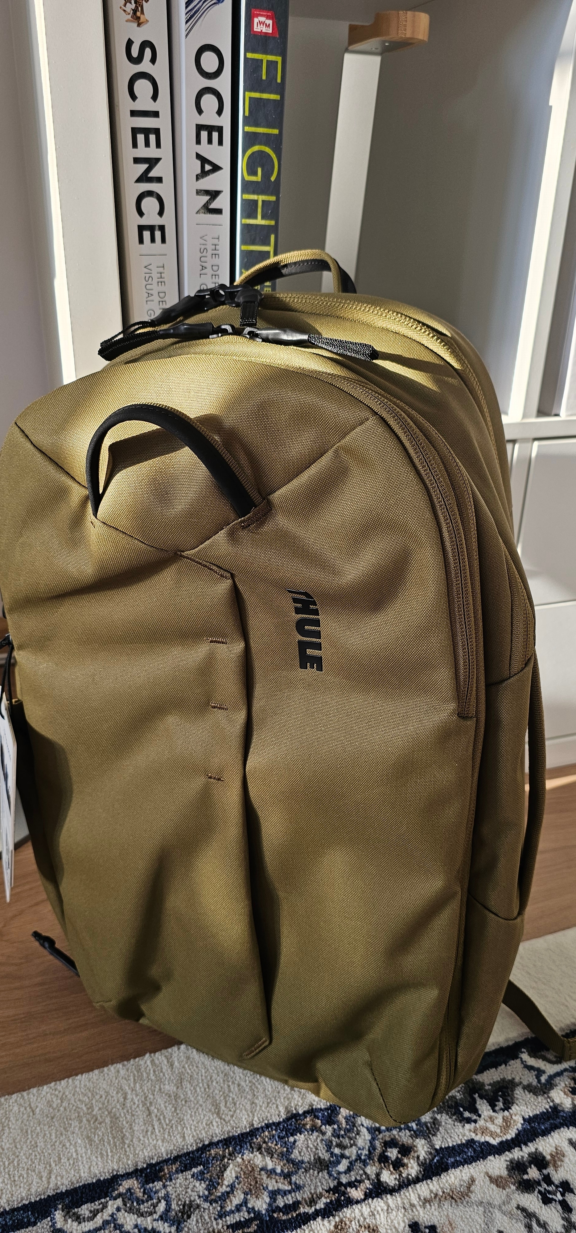 Rucsac laptop 15.6 inch Thule Aion travel 28L, Nutria Brown
