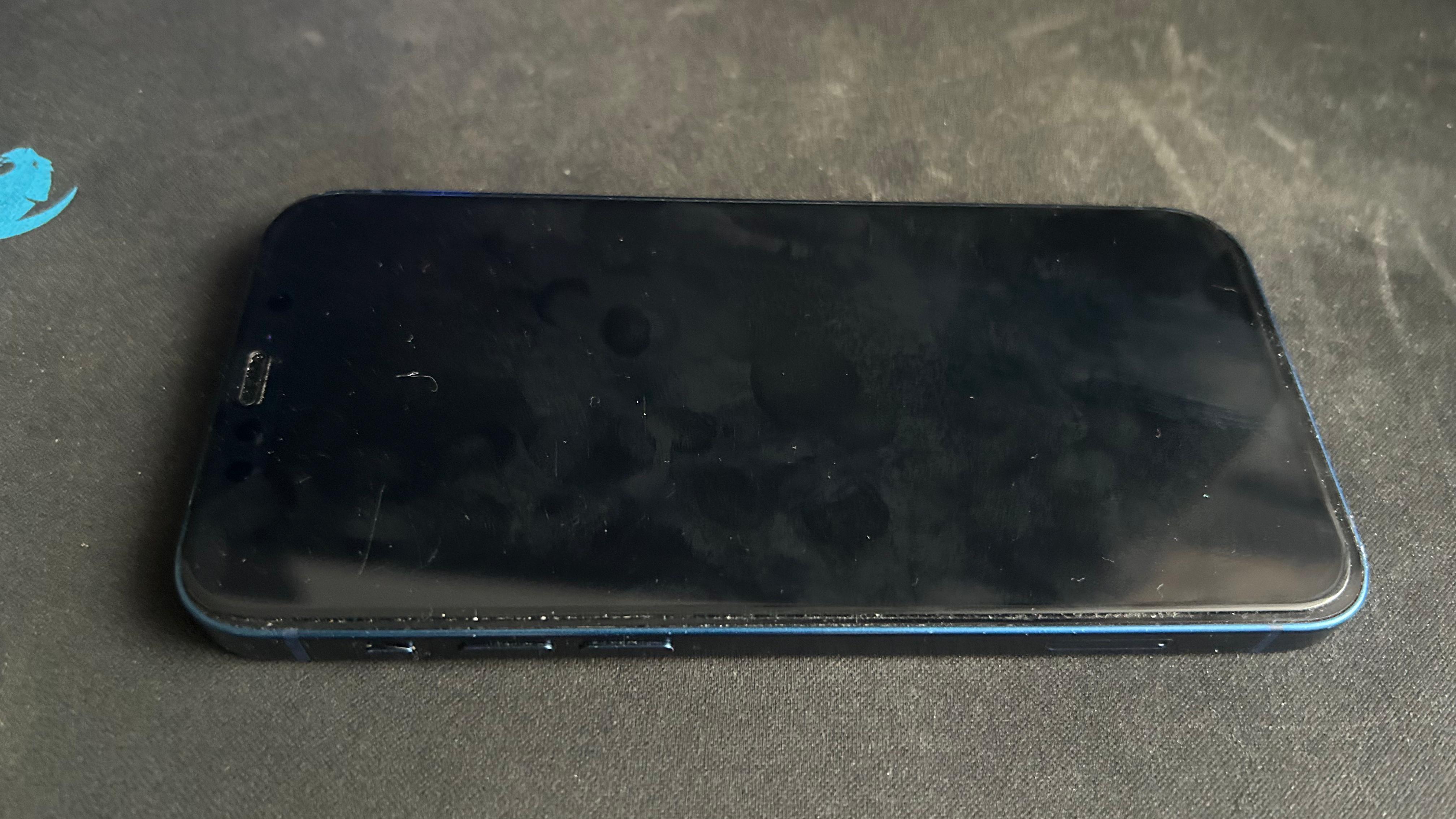 Folie sticla Tempered Glass 20D compatibila cu iPhone 12/12PRO Negru