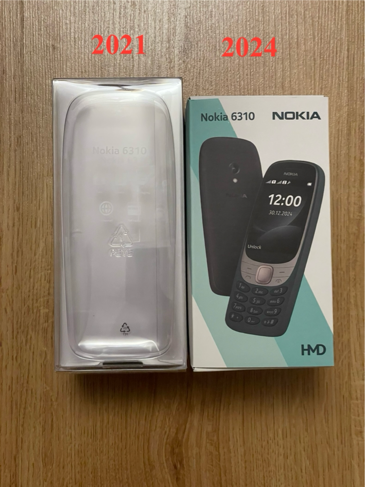Telefon mobil Nokia 6310 (2024), 2.8", Dual SIM, Black